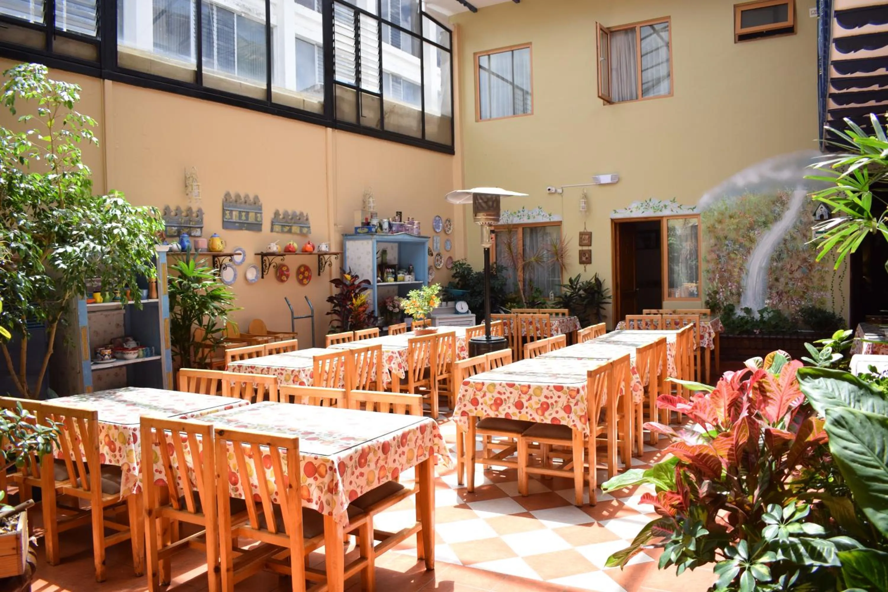 On site in Hotel Posada del Angel