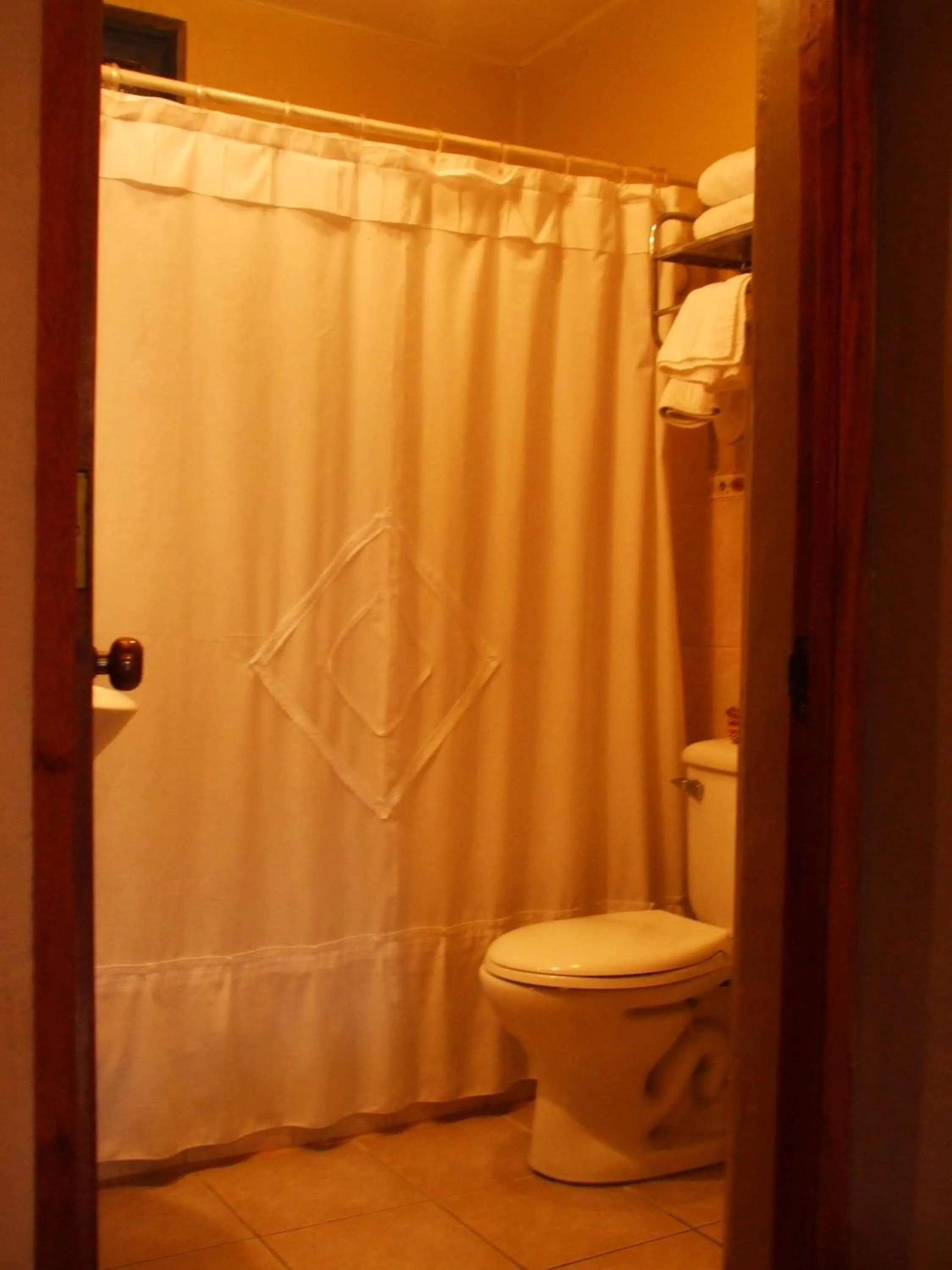 Shower in Hotel Posada del Angel