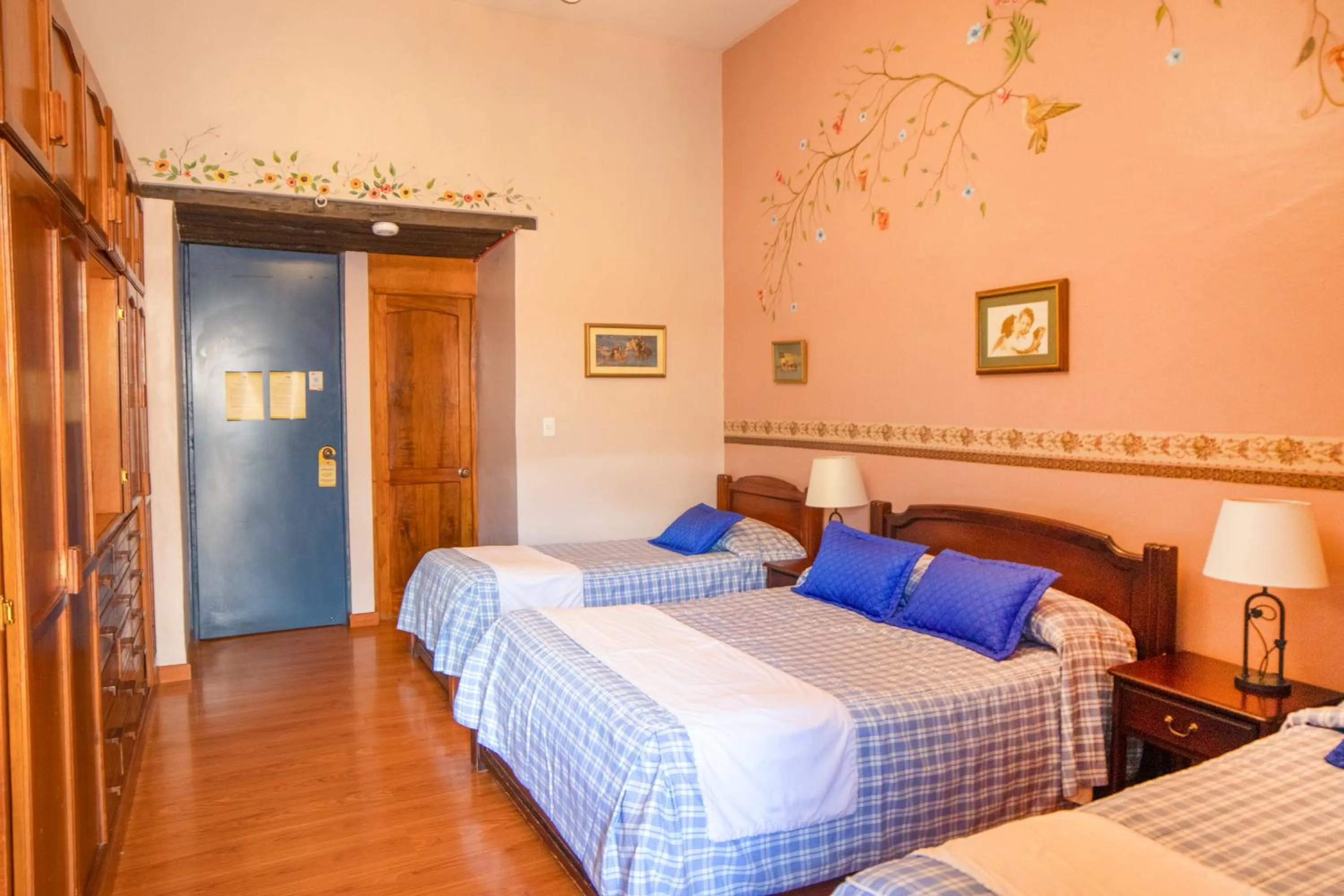 Family, Bed in Hotel Posada del Angel