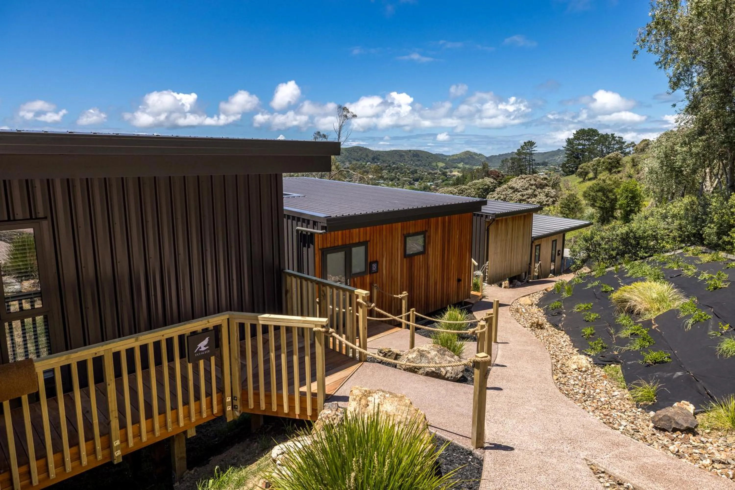 Property building in Hidden Valley Waiheke