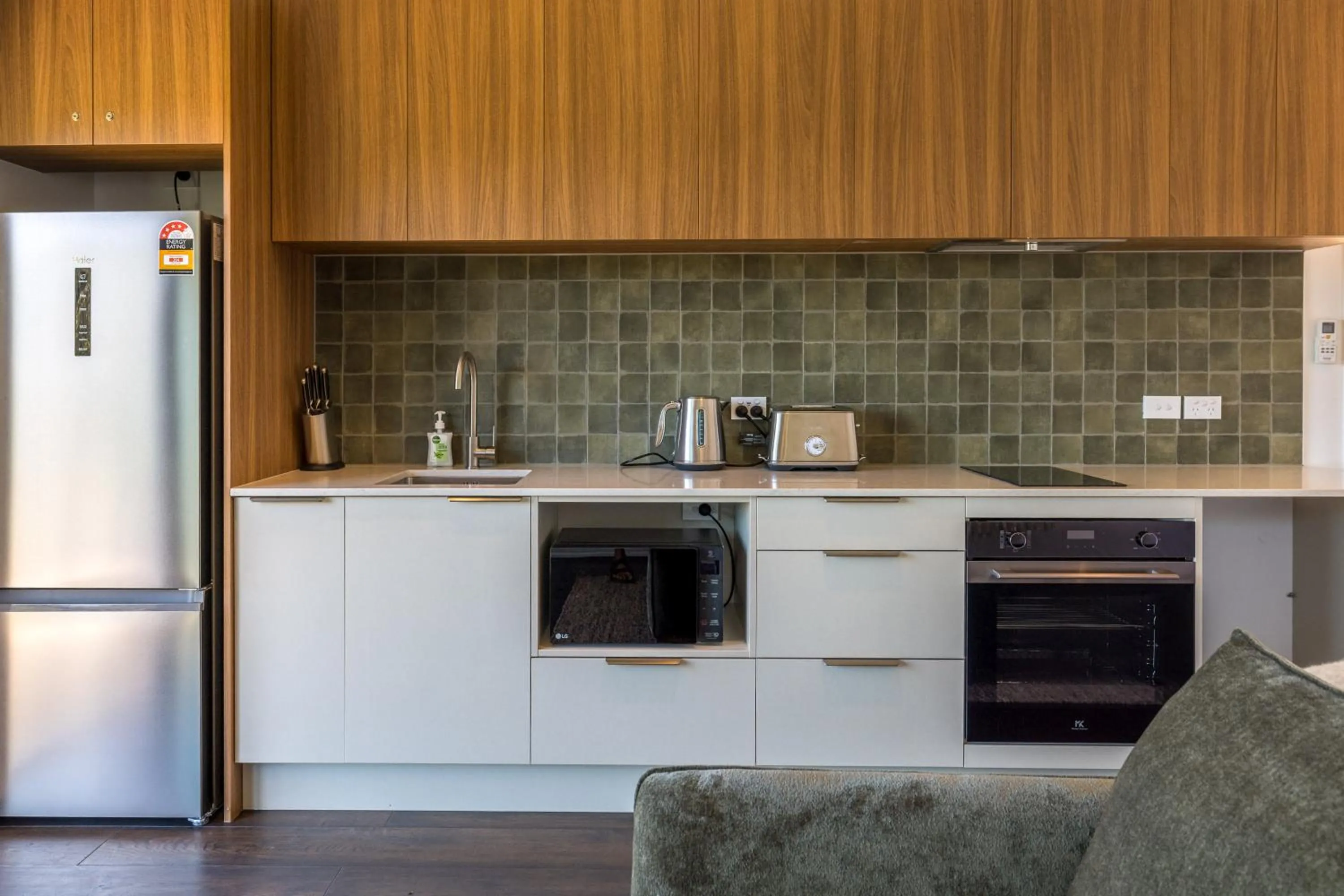 kitchen in Hidden Valley Waiheke