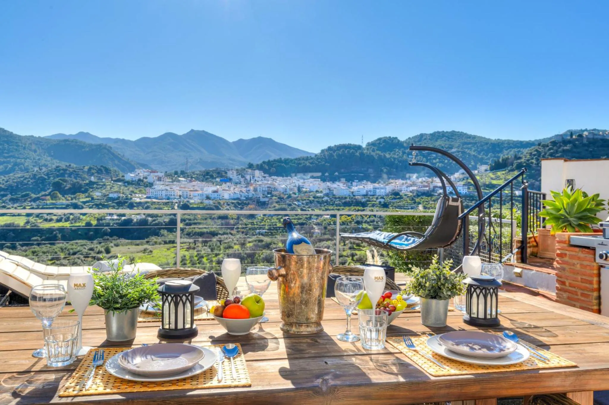 View (from property/room) in Monda Heights close to Marbella
