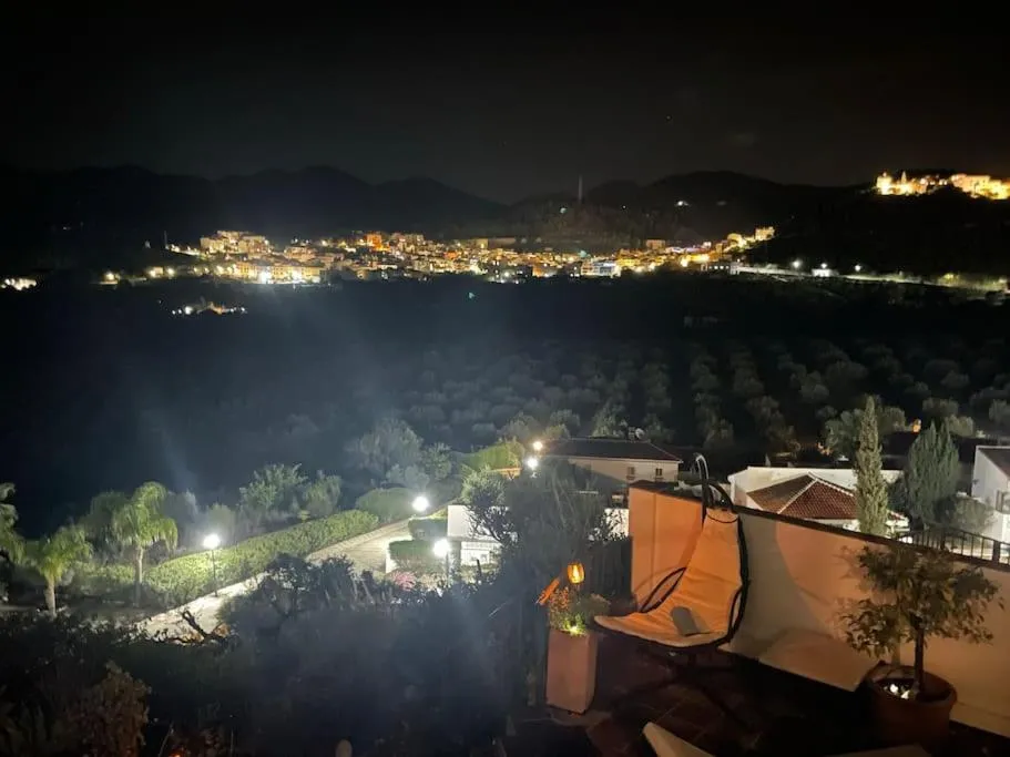 Night in Monda Heights close to Marbella