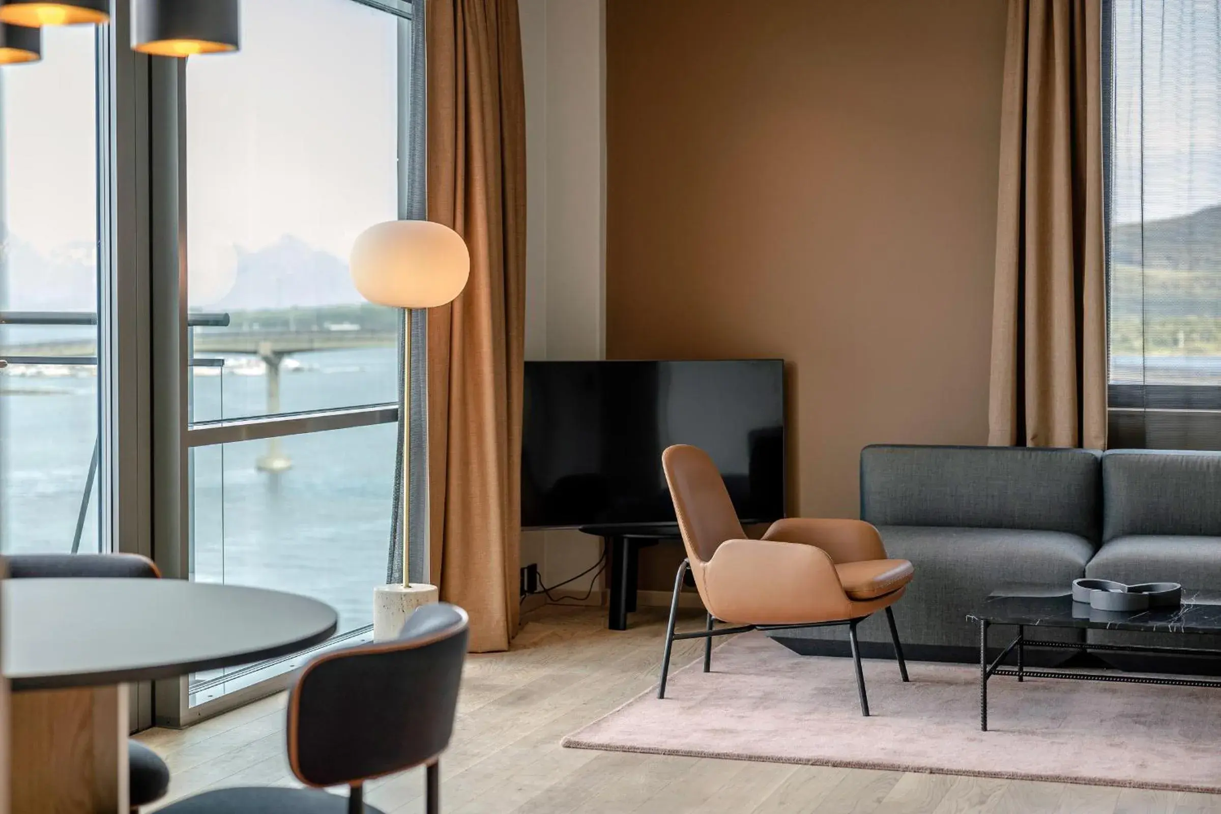 Living room in Quality Hotel Richard With Living room in Quality Hotel Richard With