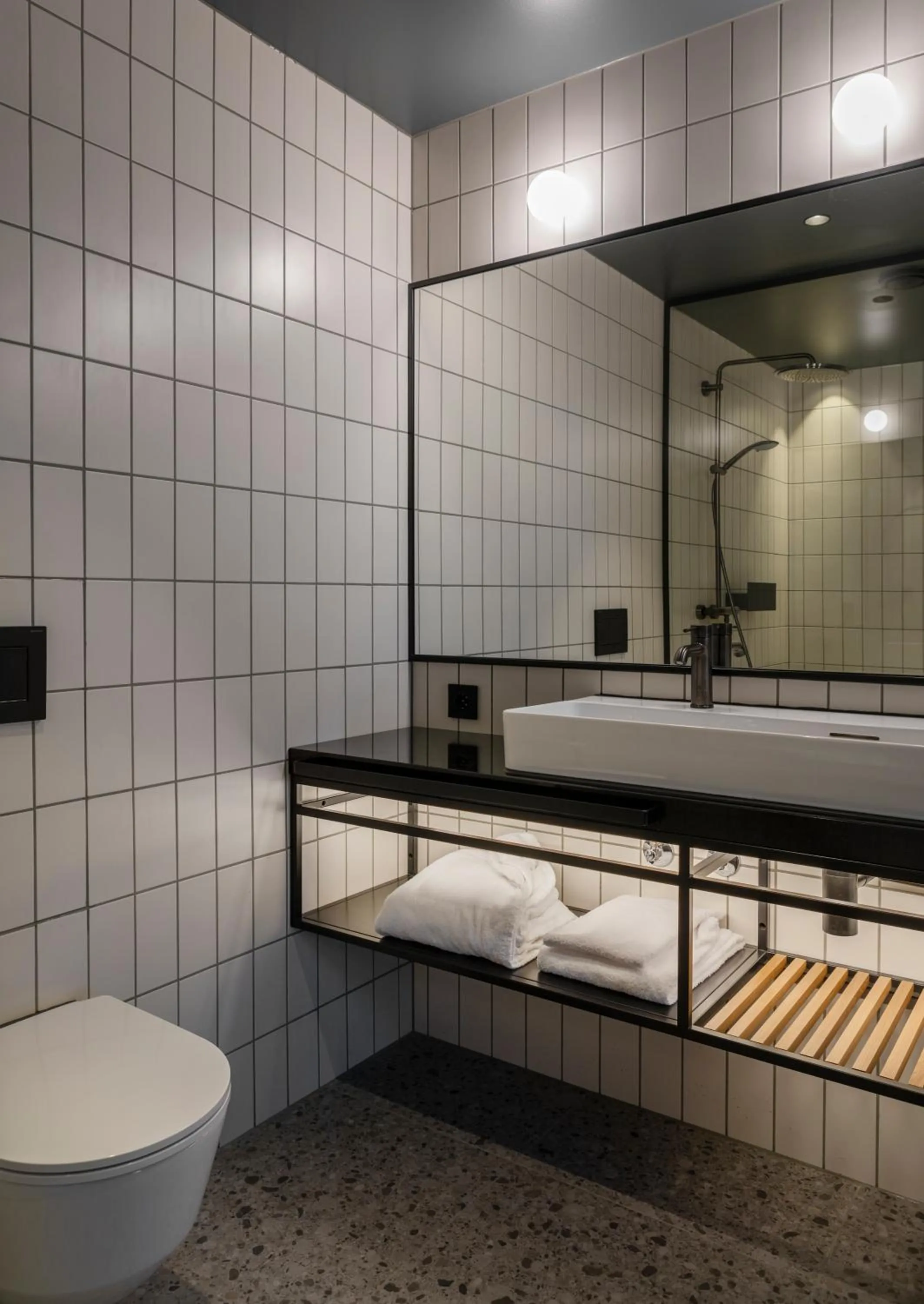 Bathroom in Quality Hotel Richard With