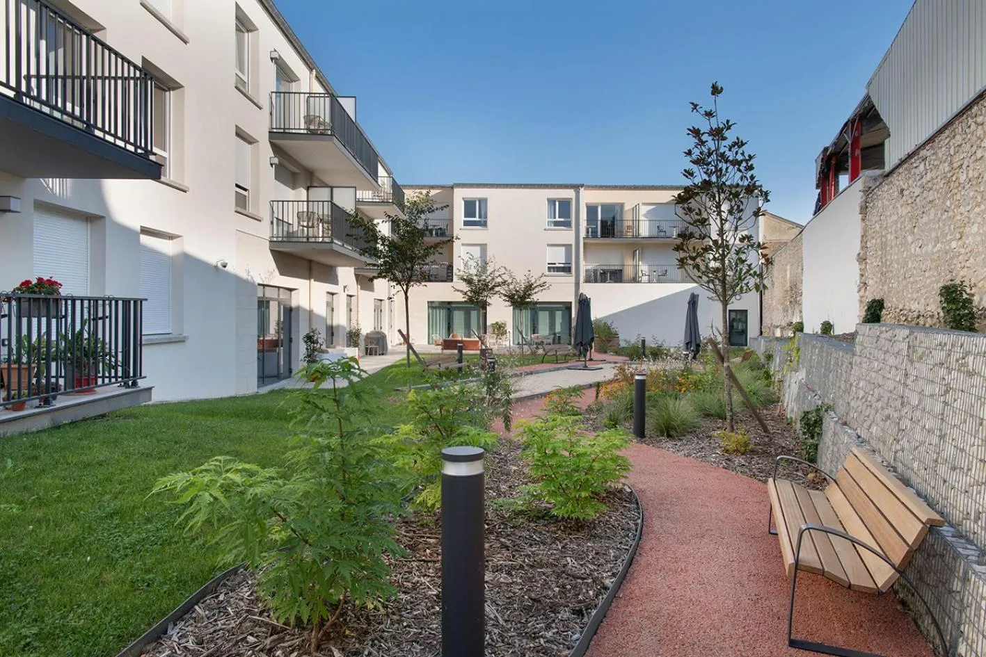 Patio, Property Building in DOMITYS LA GALLIQUE