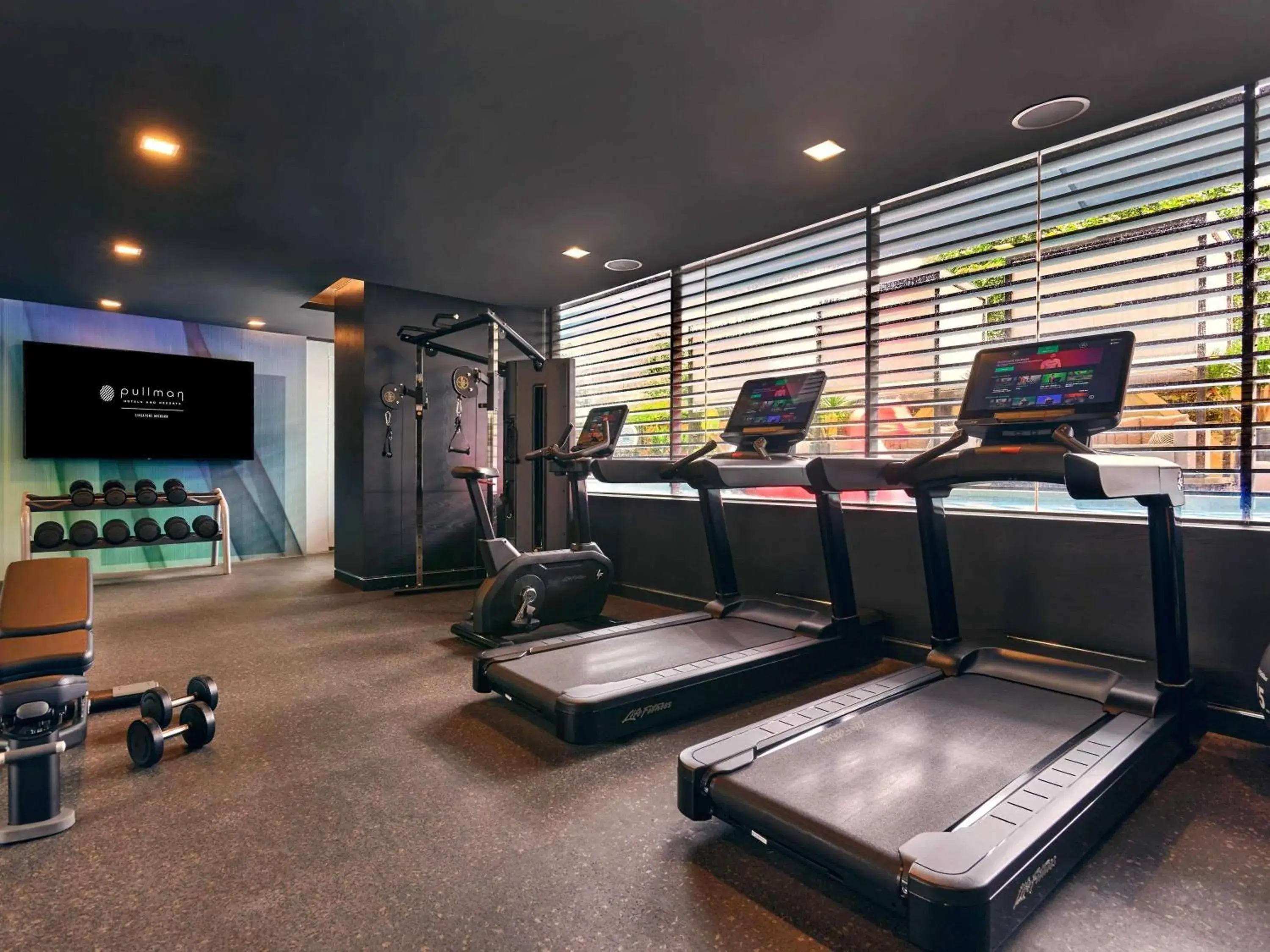 Fitness centre/facilities in Pullman Singapore Orchard Fitness centre/facilities in Pullman Singapore Orchard