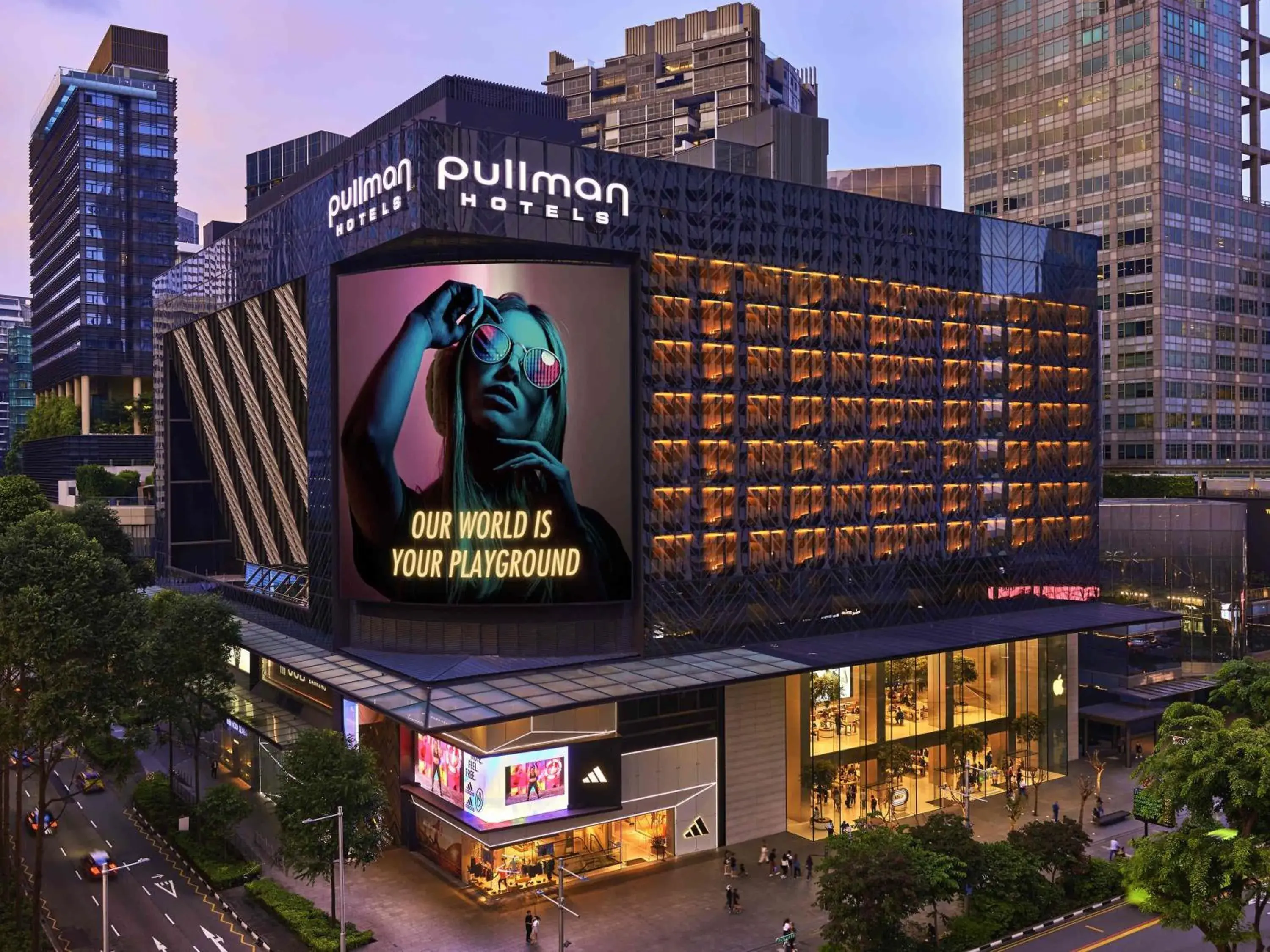 Property building in Pullman Singapore Orchard Property building in Pullman Singapore Orchard