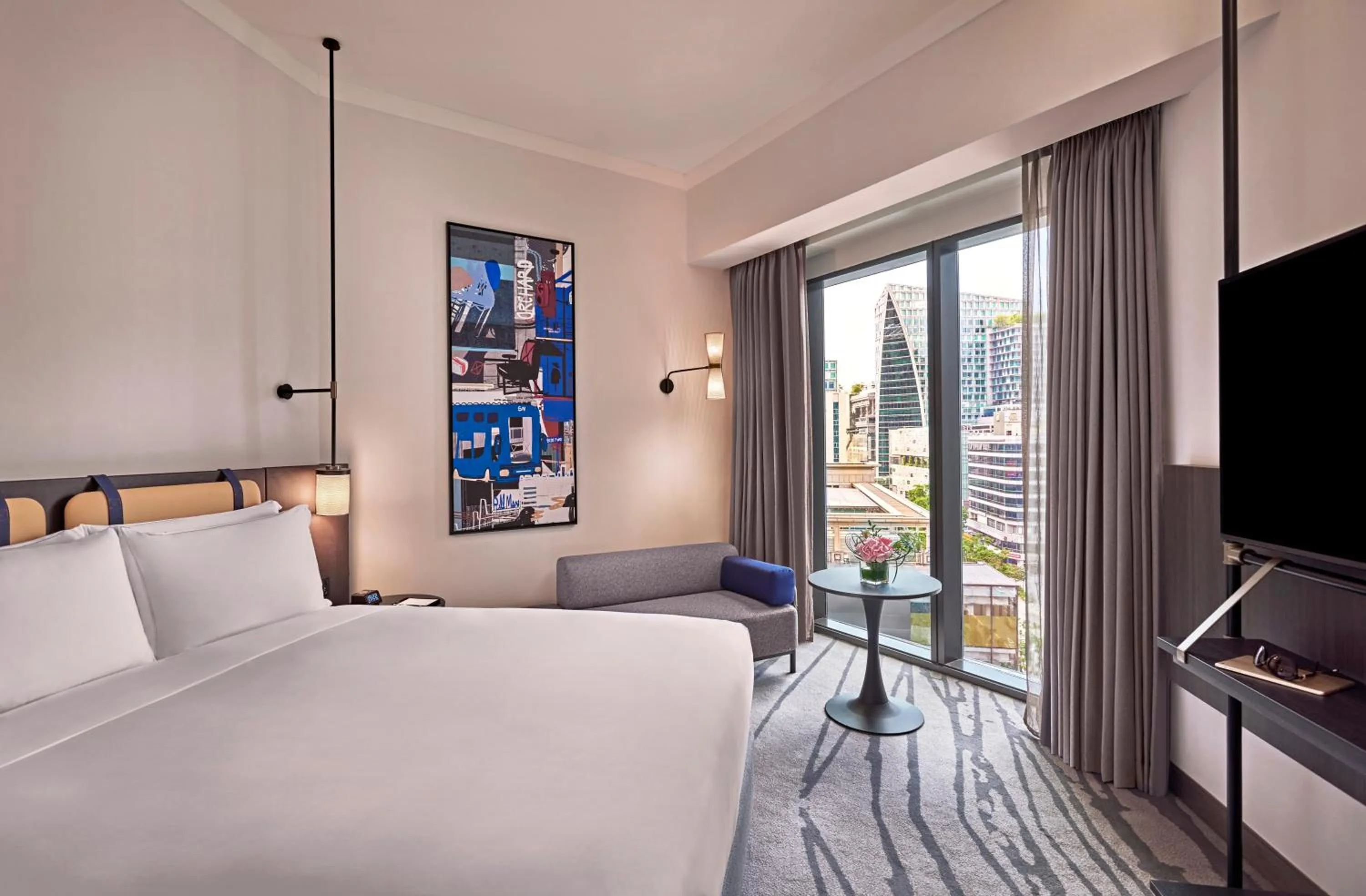 Bedroom, Bed in Pullman Singapore Orchard