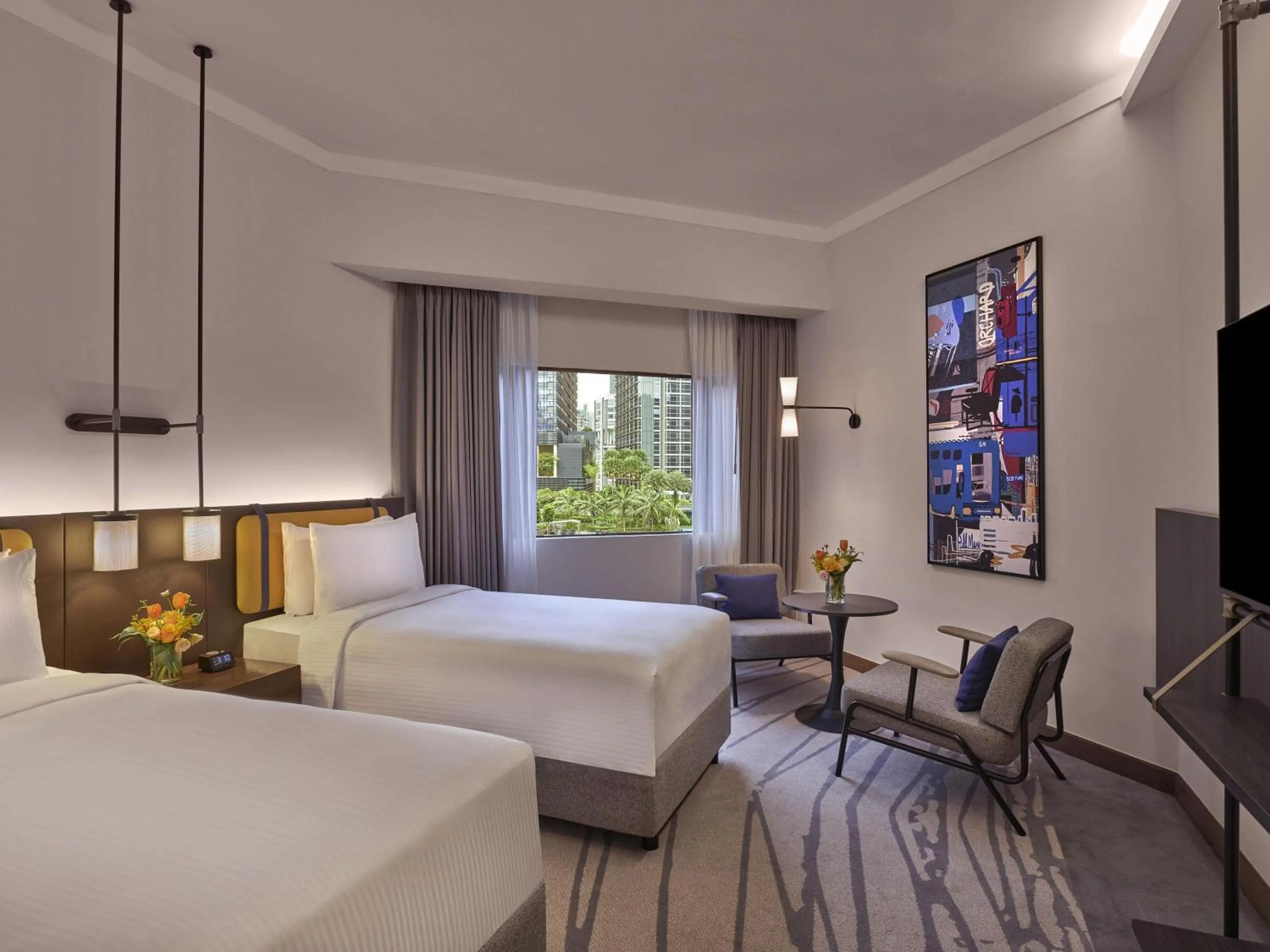 Bedroom, Bed in Pullman Singapore Orchard