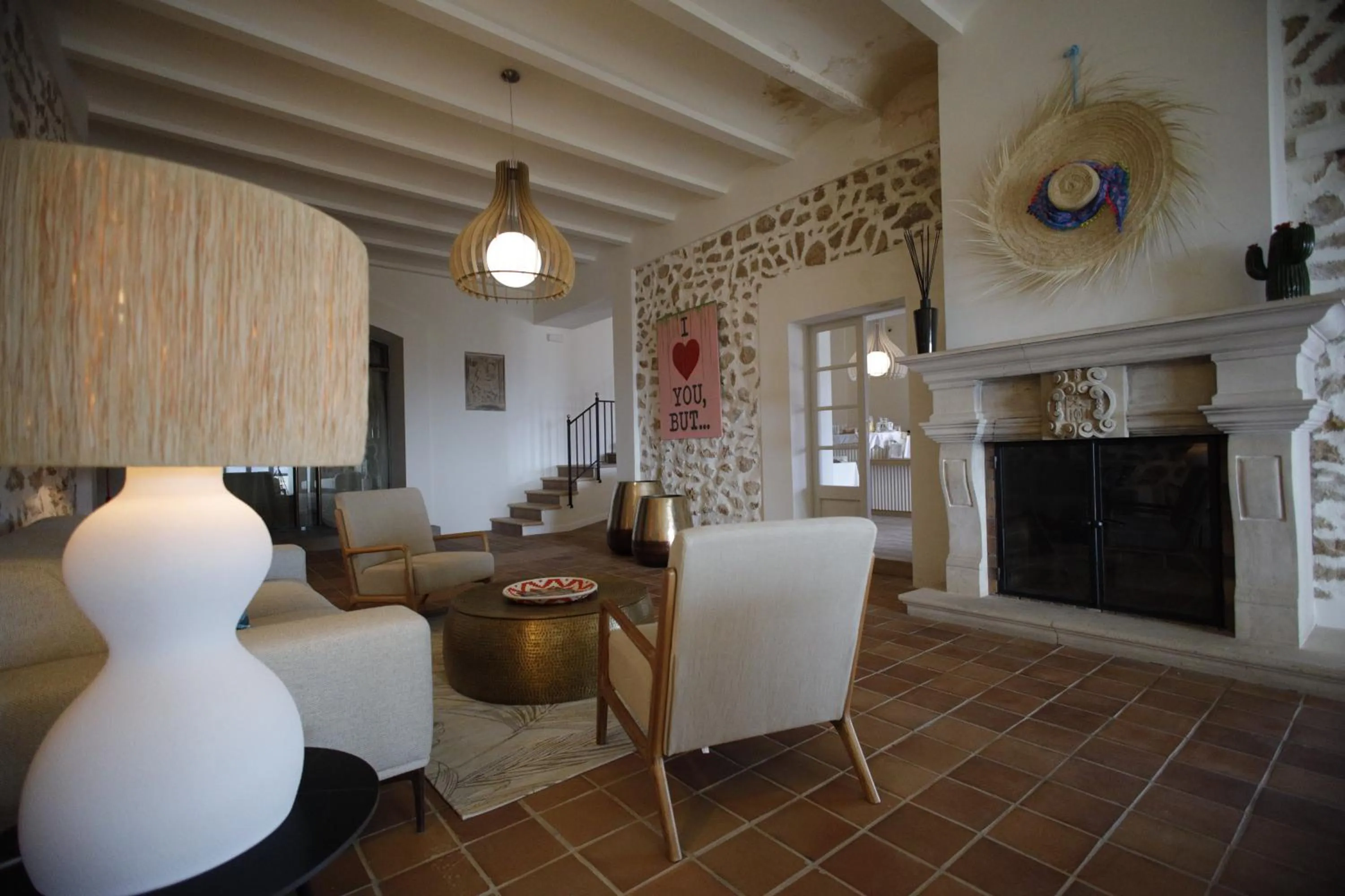 Lobby or reception in Posada del Marqués