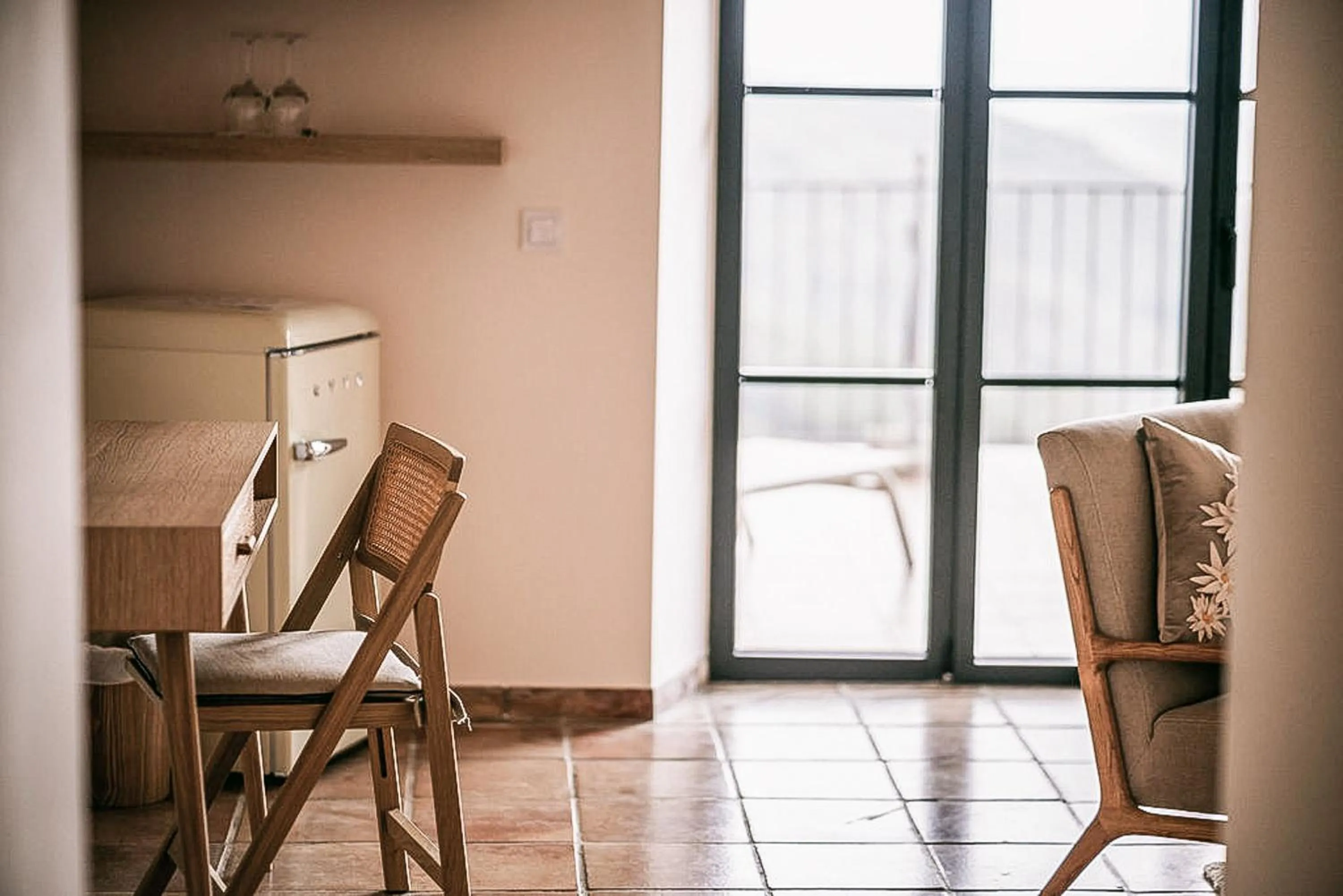 Seating area in Posada del Marqués I A Slow Design Hotel