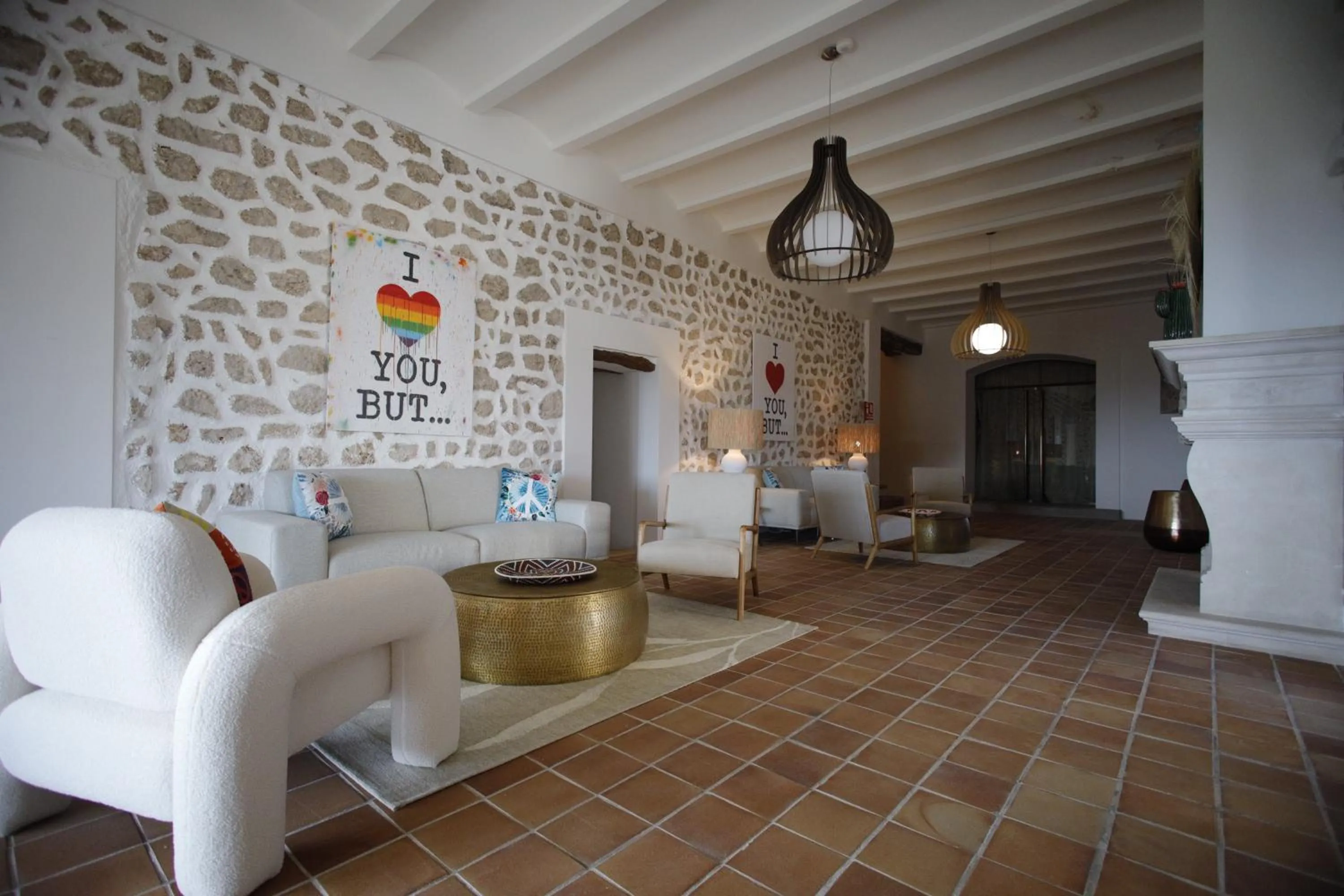 Lobby or reception in Posada del Marqués