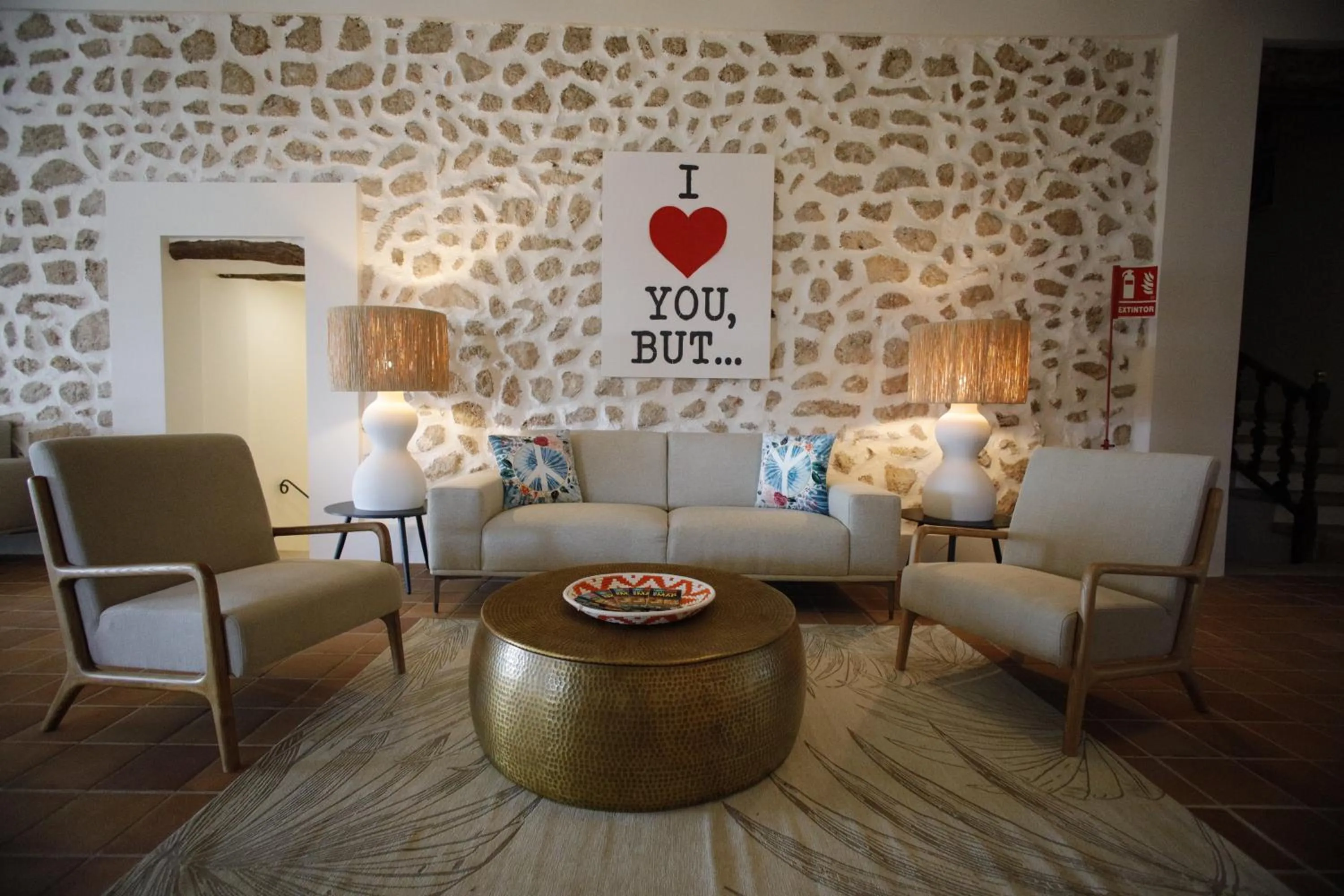 Lobby or reception in Posada del Marqués