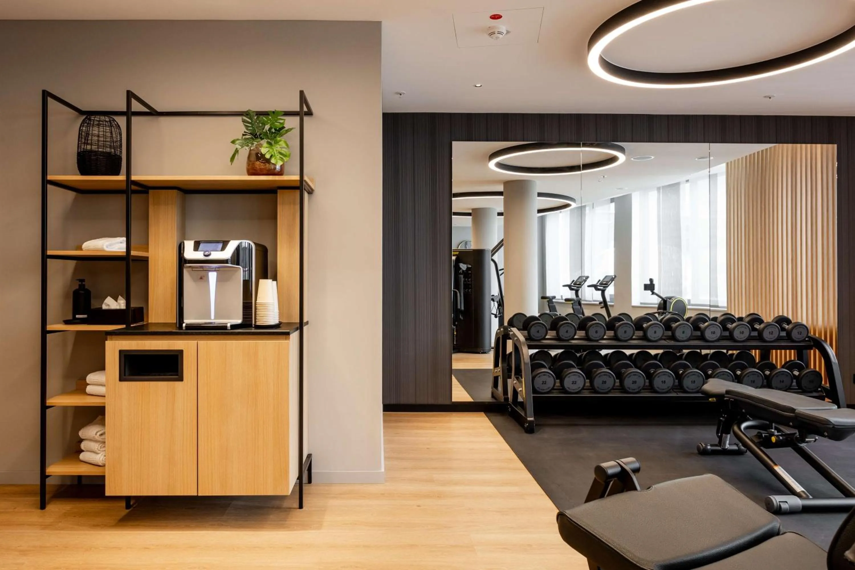 Fitness centre/facilities in ATLANTIC Hotel Heidelberg