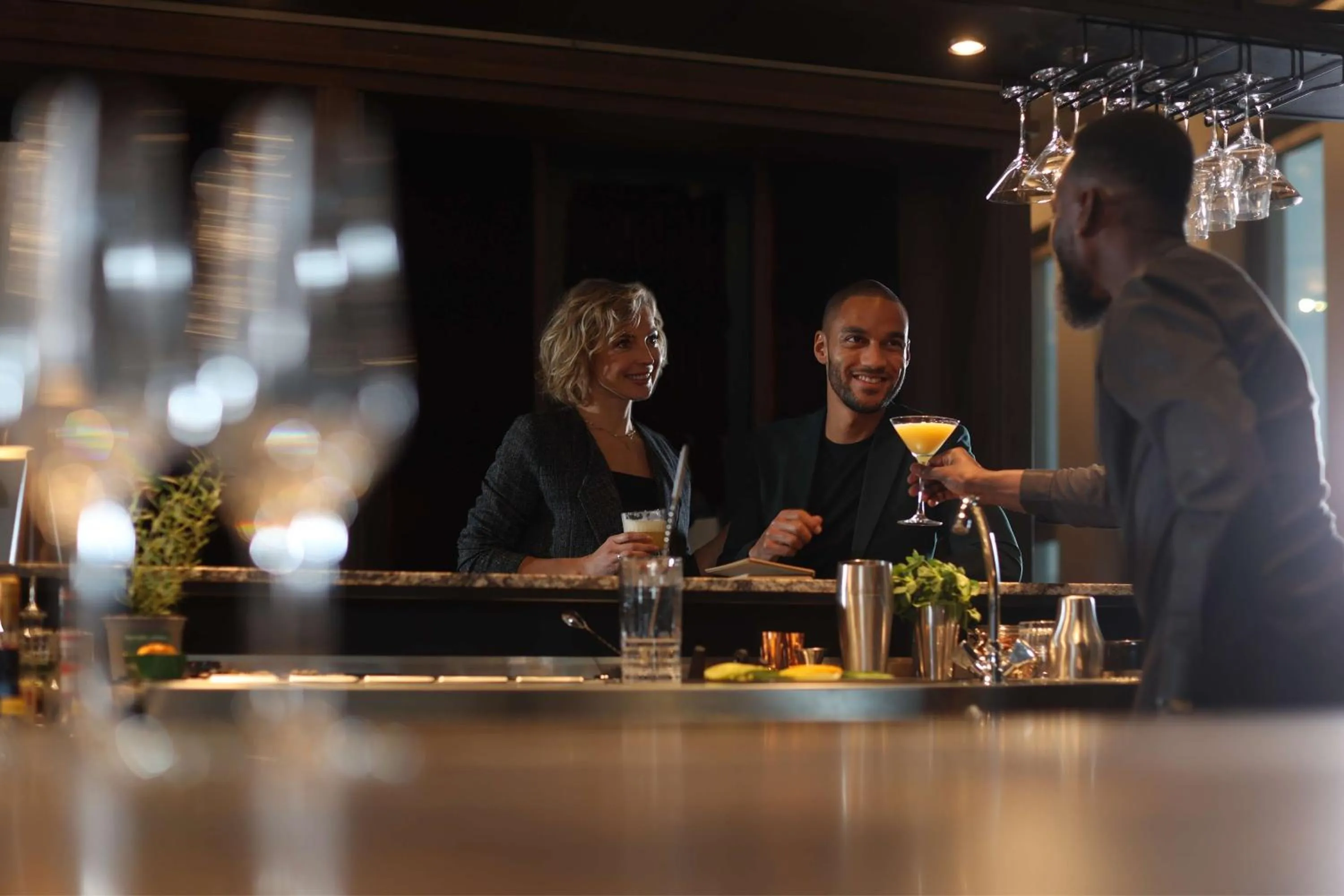 Lounge or bar in ATLANTIC Hotel Heidelberg