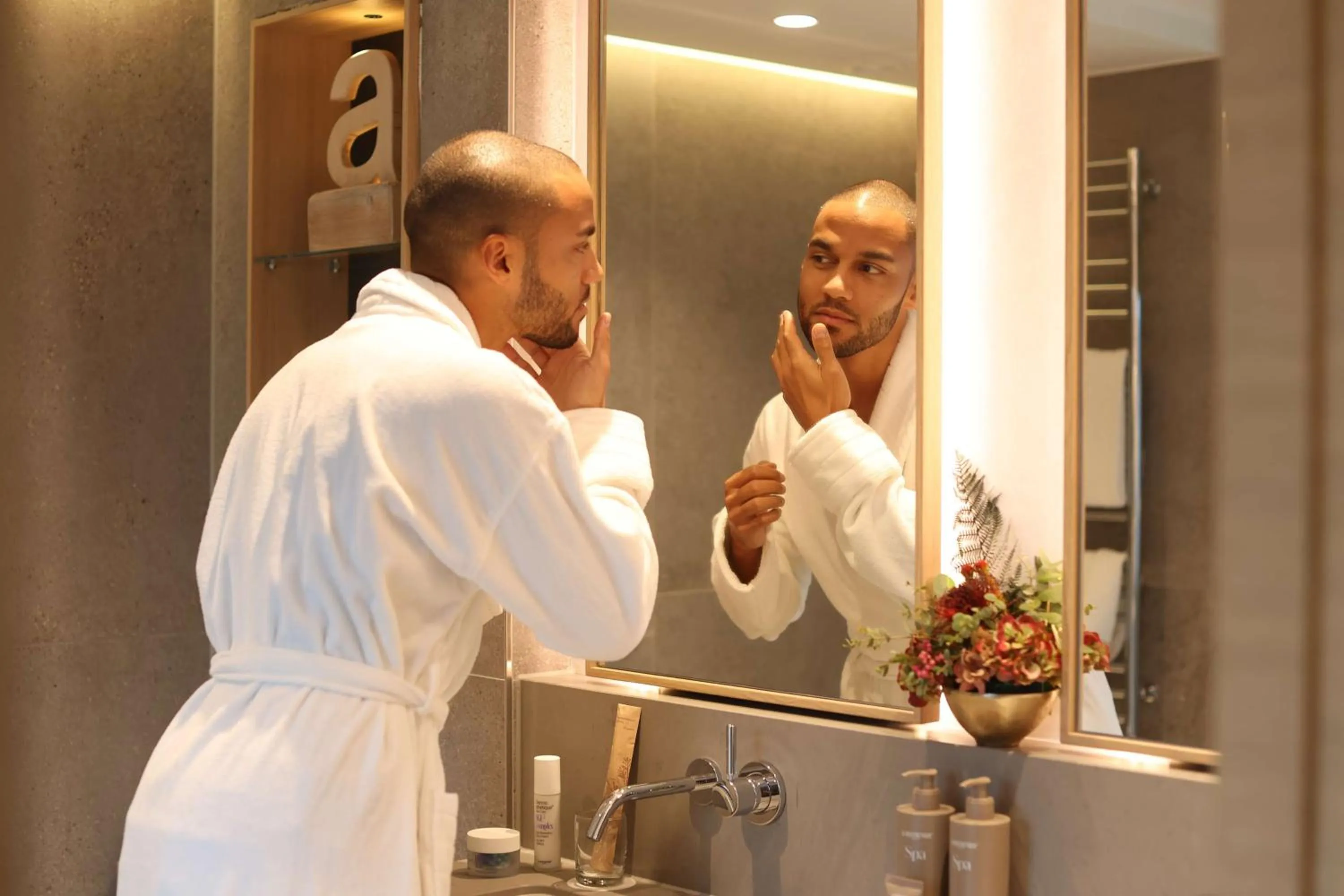 Bathroom in ATLANTIC Hotel Heidelberg
