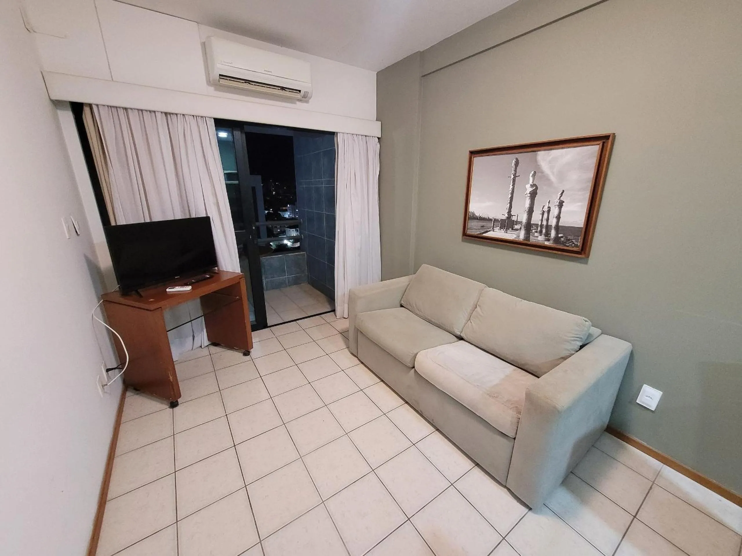 Living room in Flat no Condomínio Metrópolis - Ilha do Leite