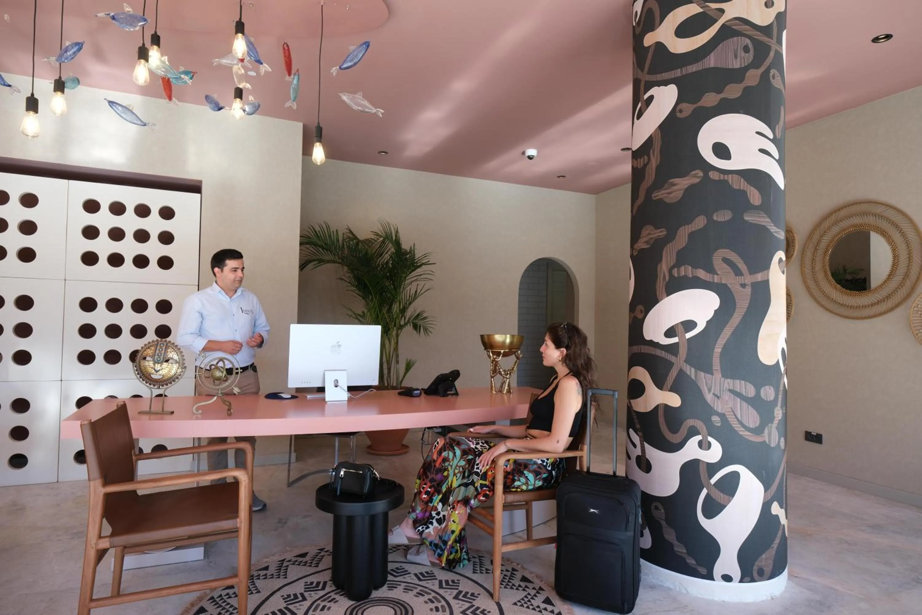 Lobby or reception in Lures Hotel