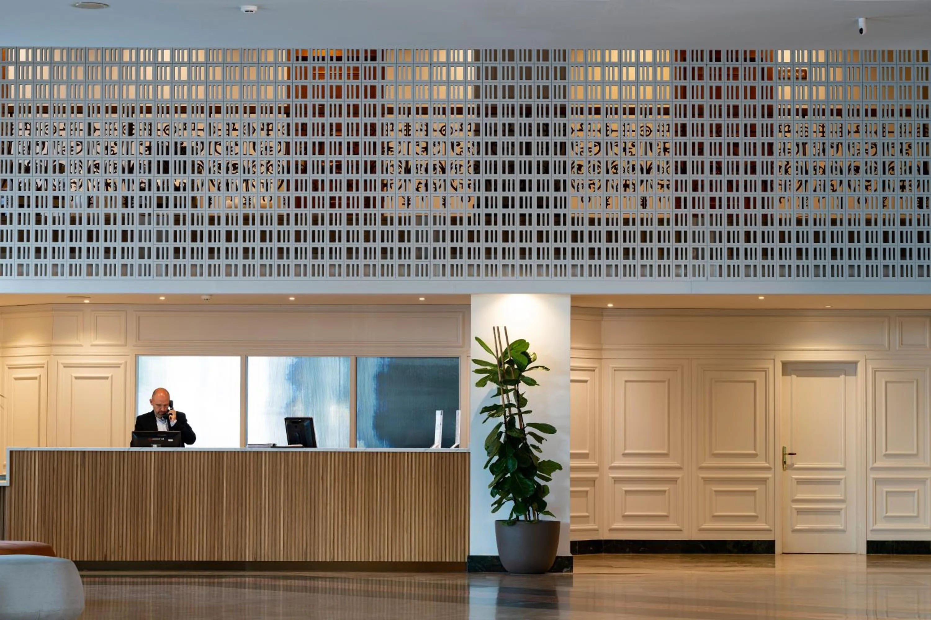 Lobby or reception in Hotel Antequera Hills
