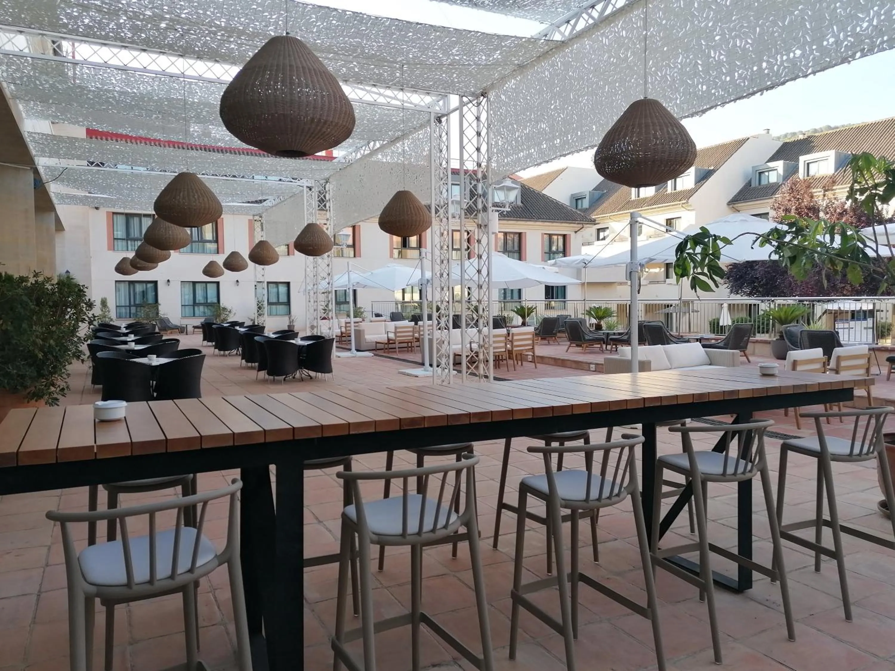 Balcony/Terrace in Hotel Antequera Hills