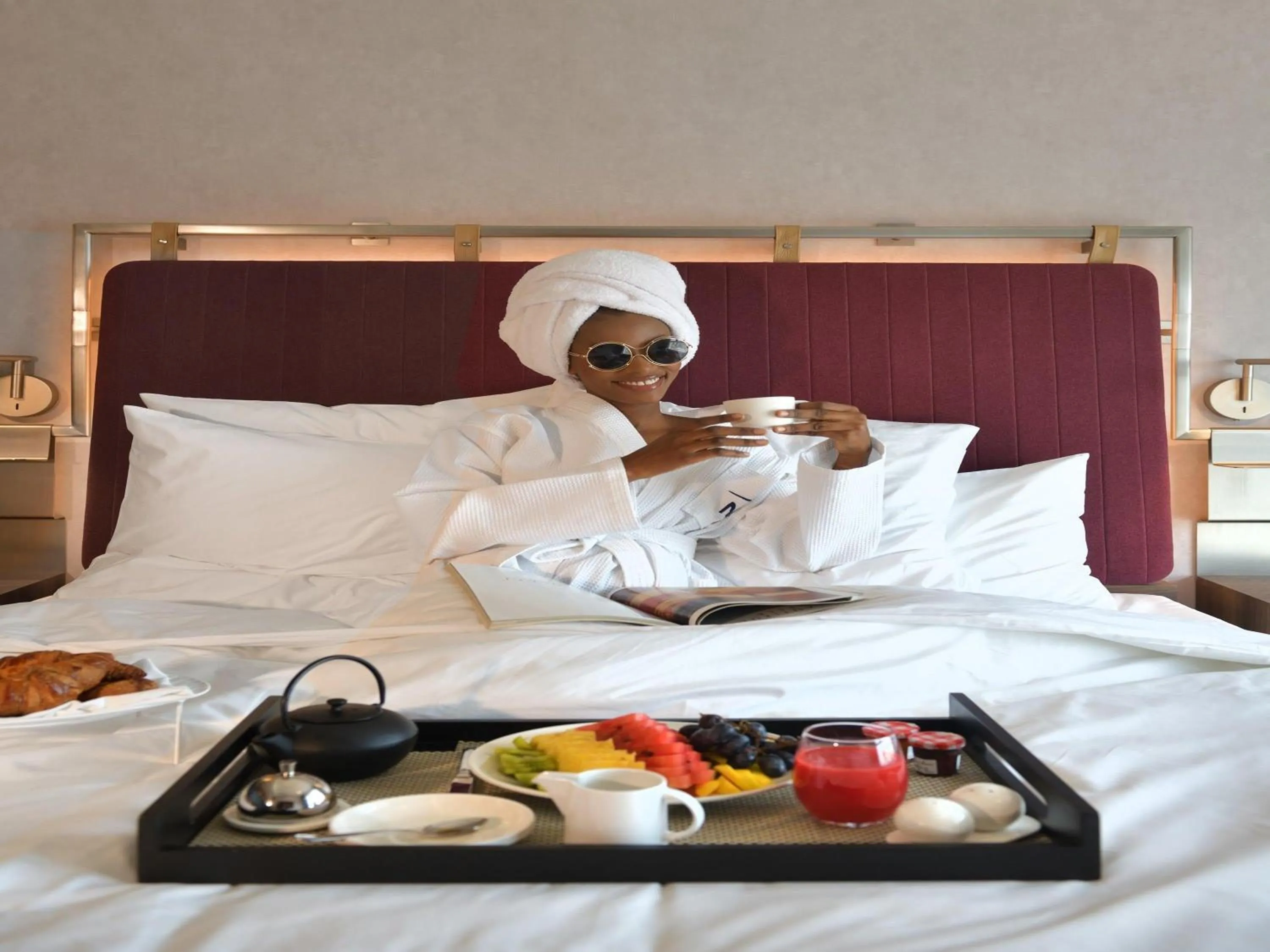 Bedroom, Bed in Novotel Kinshasa La Gombe