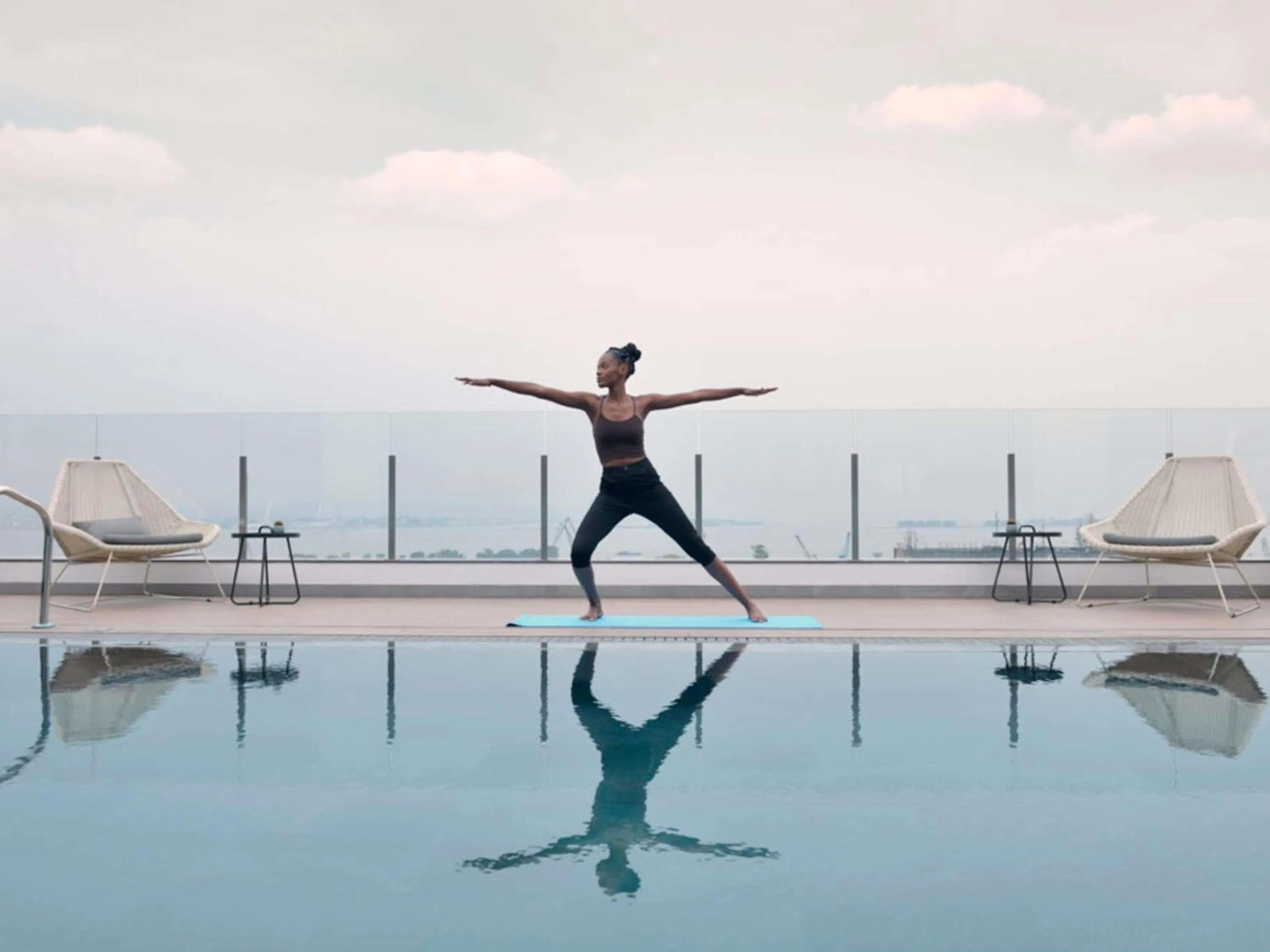 Fitness centre/facilities in Novotel Kinshasa La Gombe