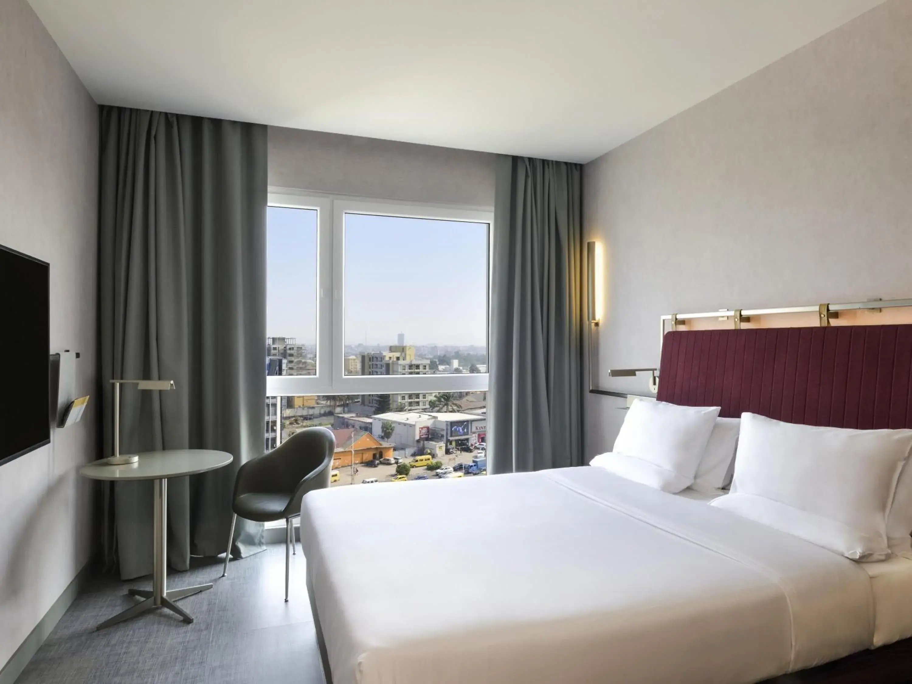 Bedroom, Bed in Novotel Kinshasa La Gombe Bedroom, Bed in Novotel Kinshasa La Gombe