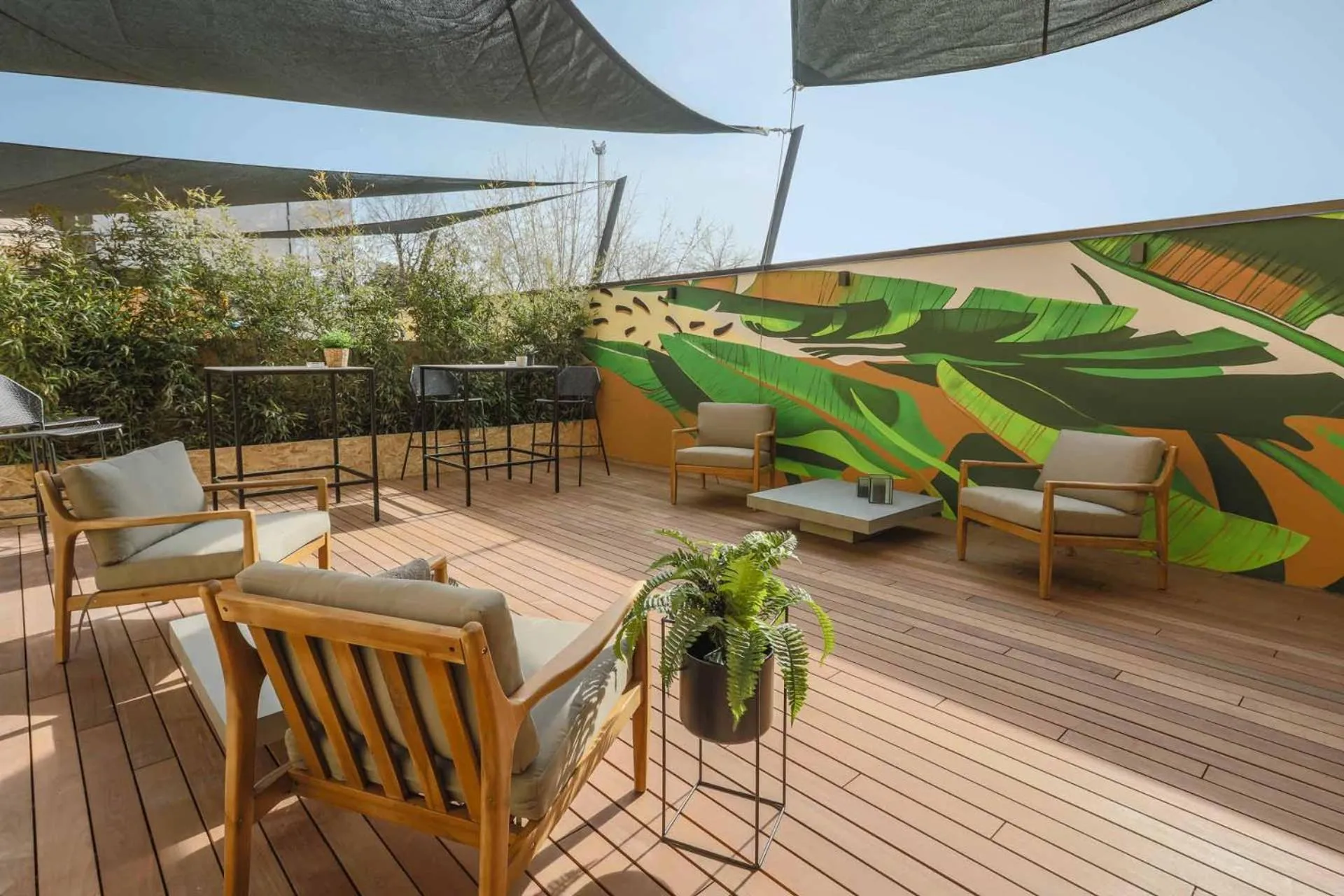Balcony/Terrace in AR Prestige Penthouse - TriBeCa Loft