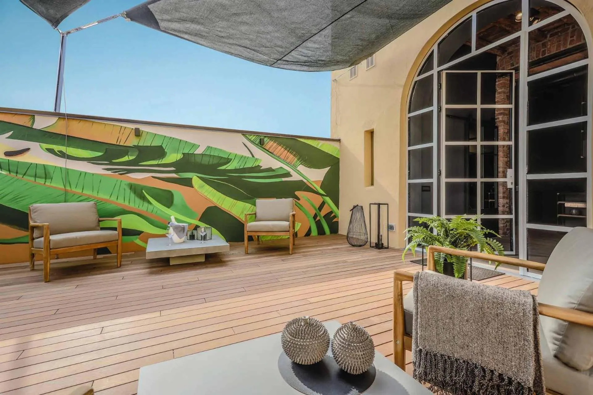 Balcony/Terrace in AR Prestige Penthouse - TriBeCa Loft