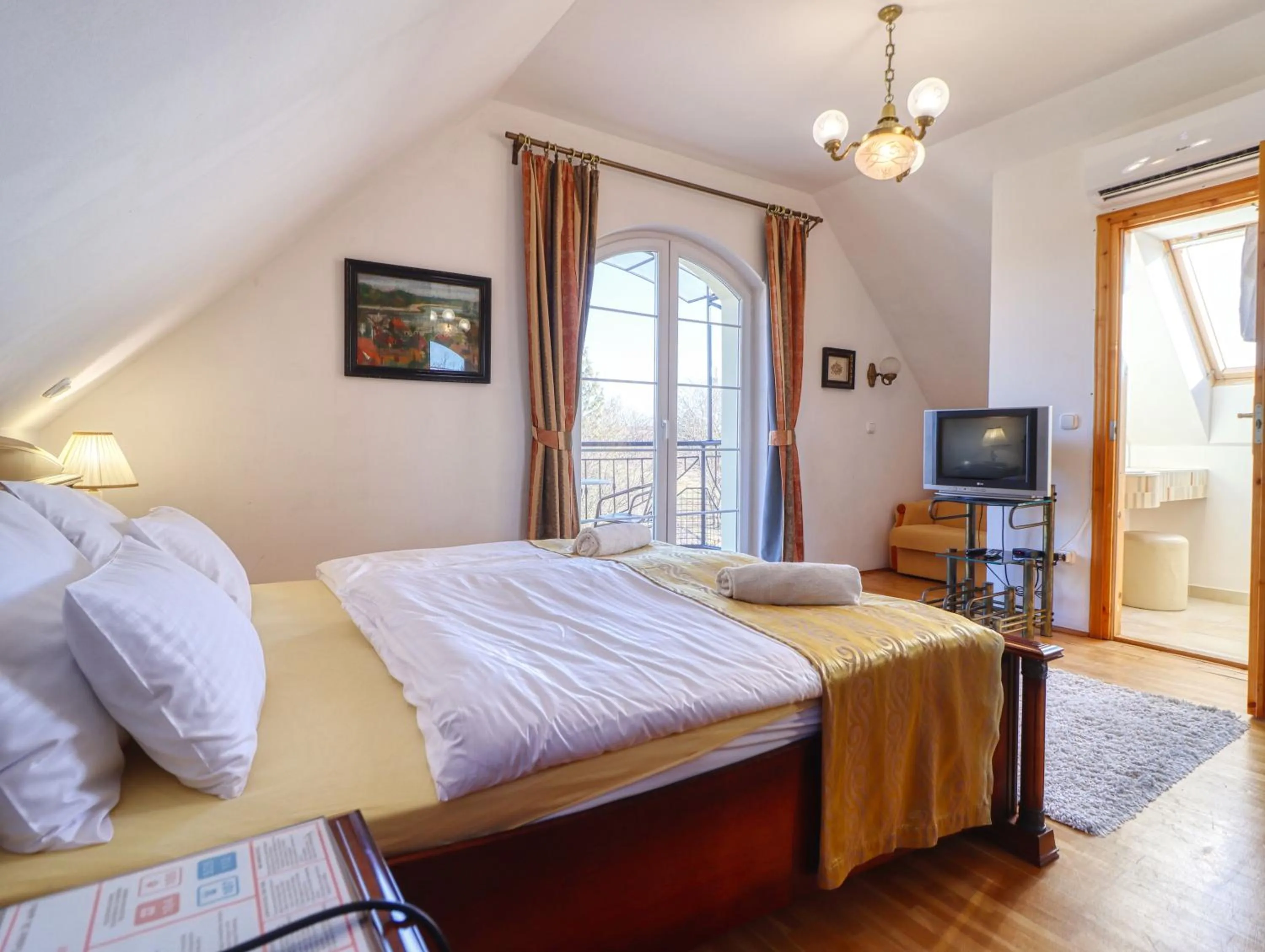 Bed in Villa Panoráma