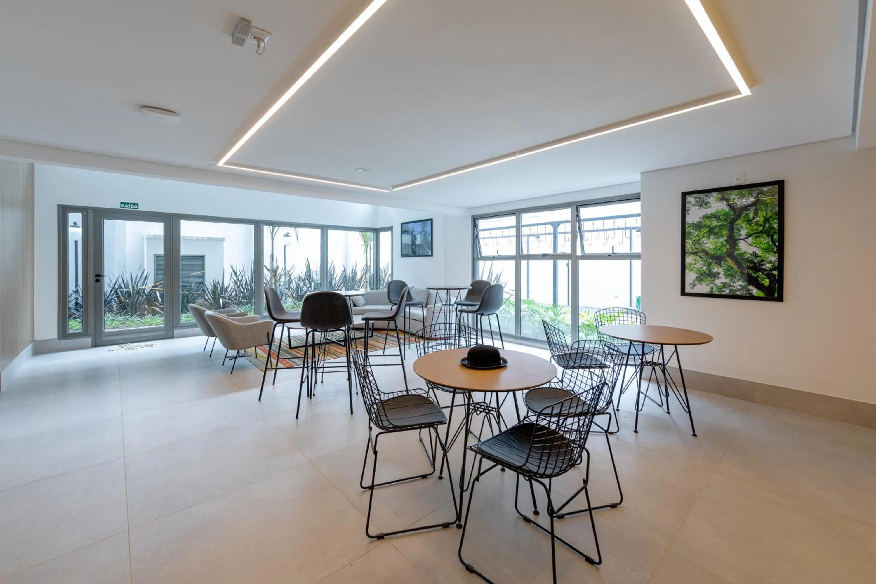 Lobby or reception in Smart Charlie Parque Augusta Mackenzie