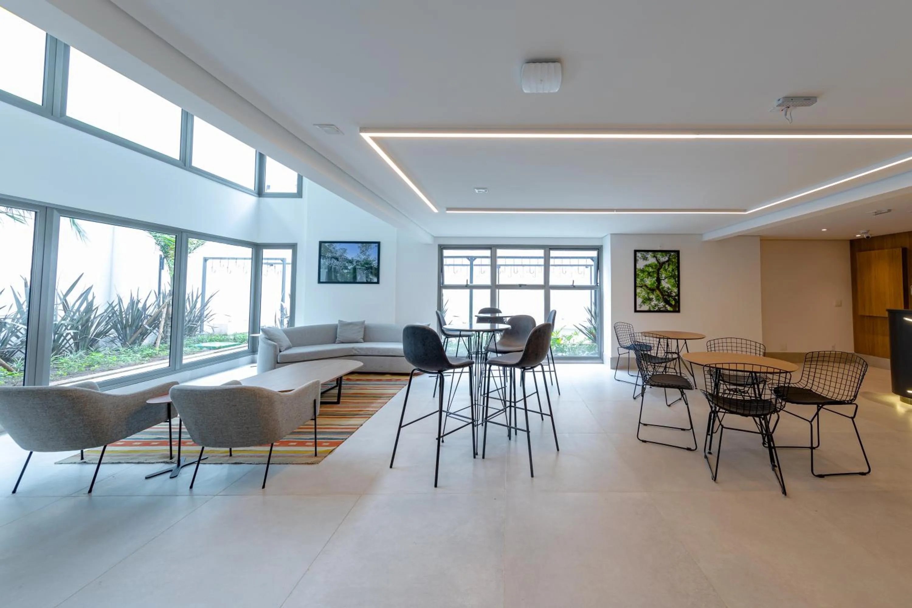 Lobby or reception in Smart Charlie Parque Augusta Mackenzie