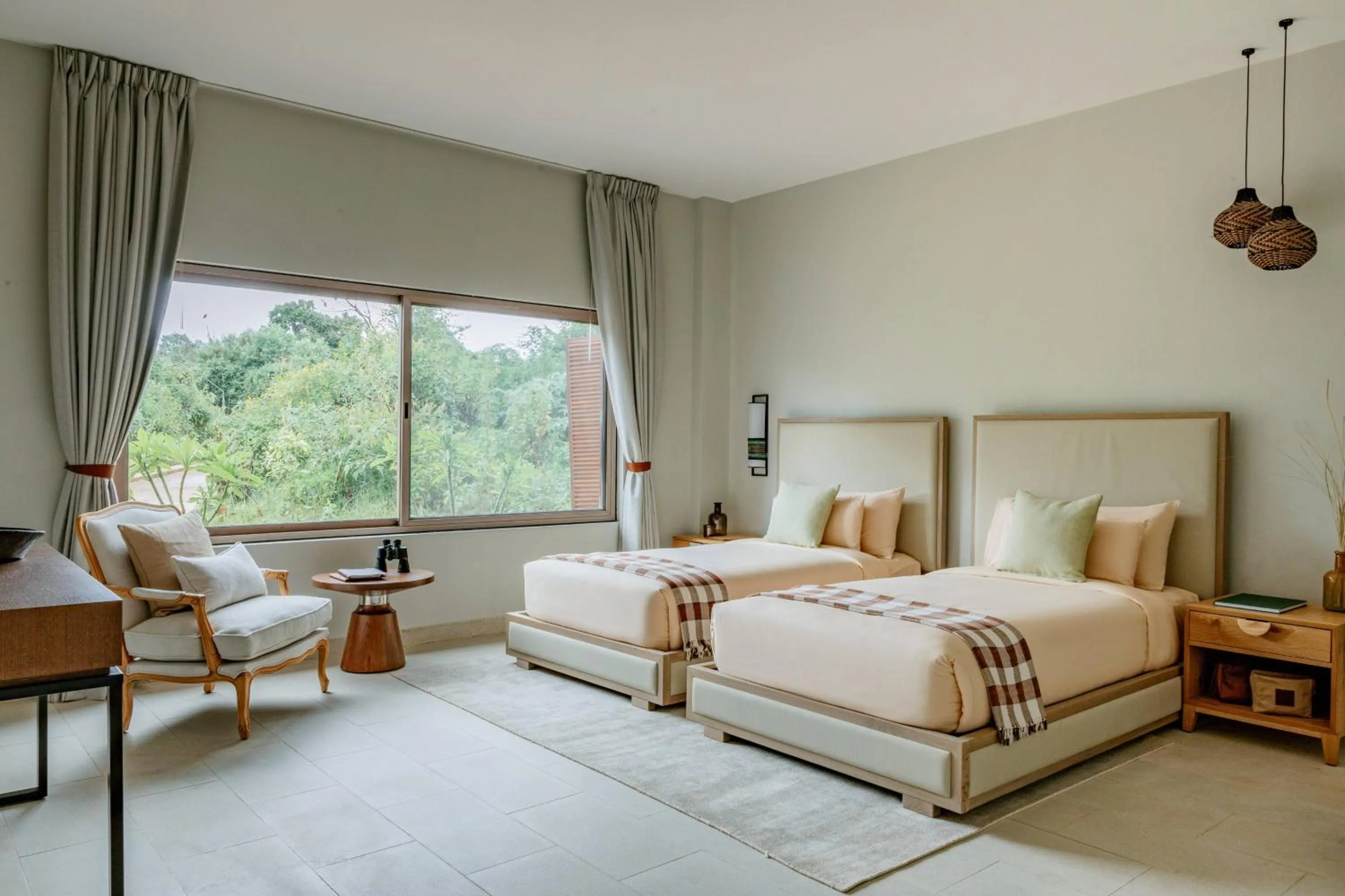 Bed in Ngorongoro Lodge Meliá Collection