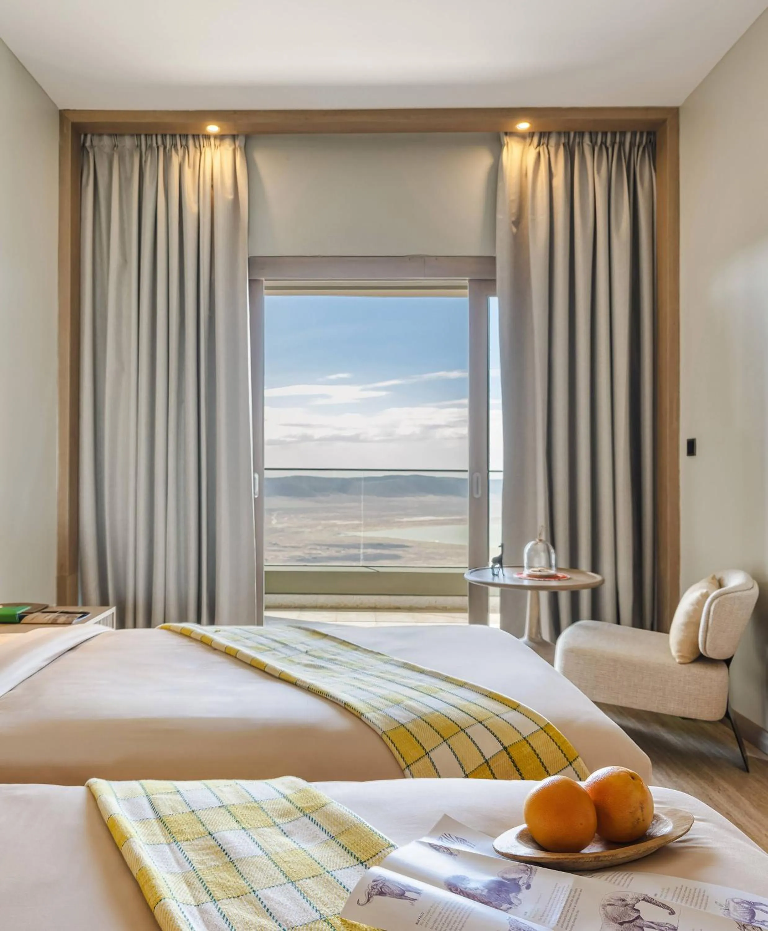 Bed in Ngorongoro Lodge Meliá Collection