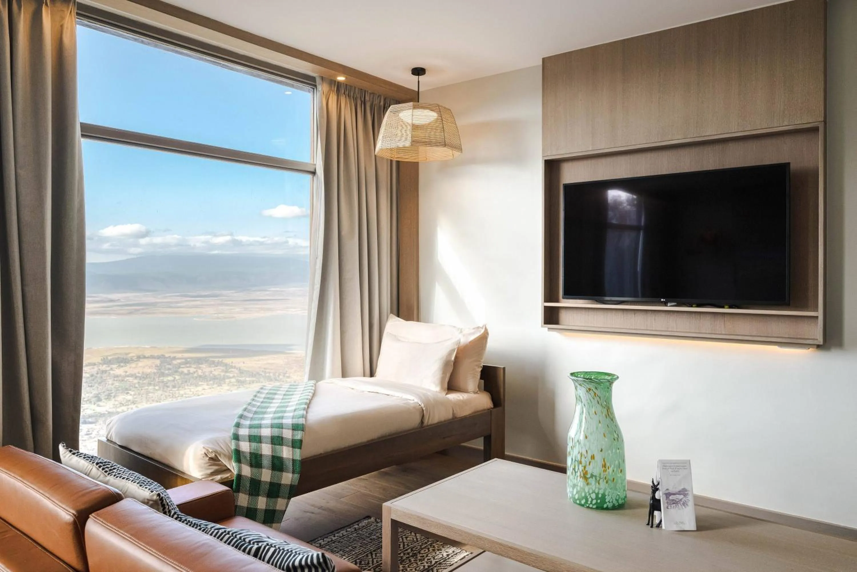 Bed in Ngorongoro Lodge Meliá Collection