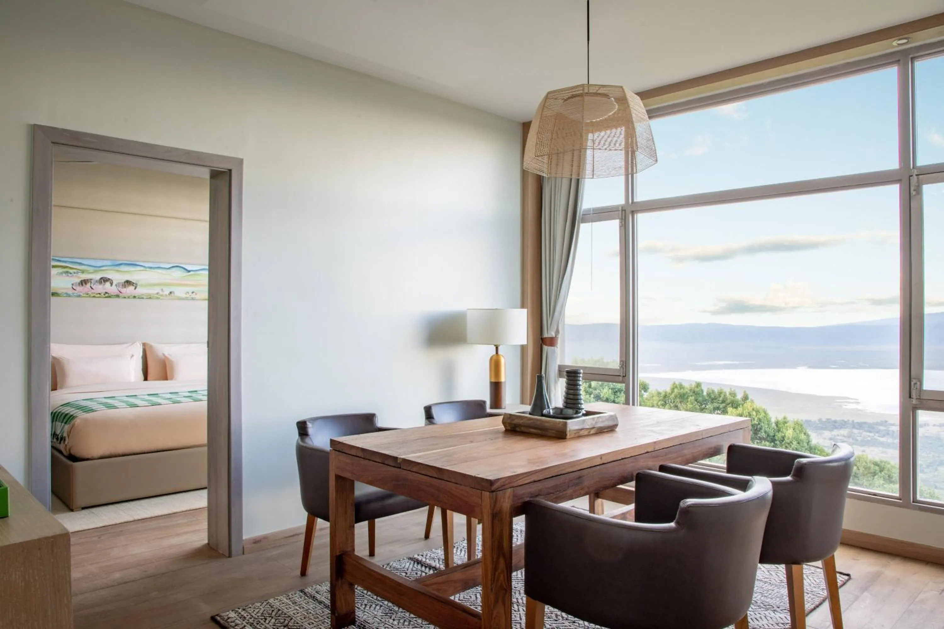 Property building, Bed in Ngorongoro Lodge Meliá Collection