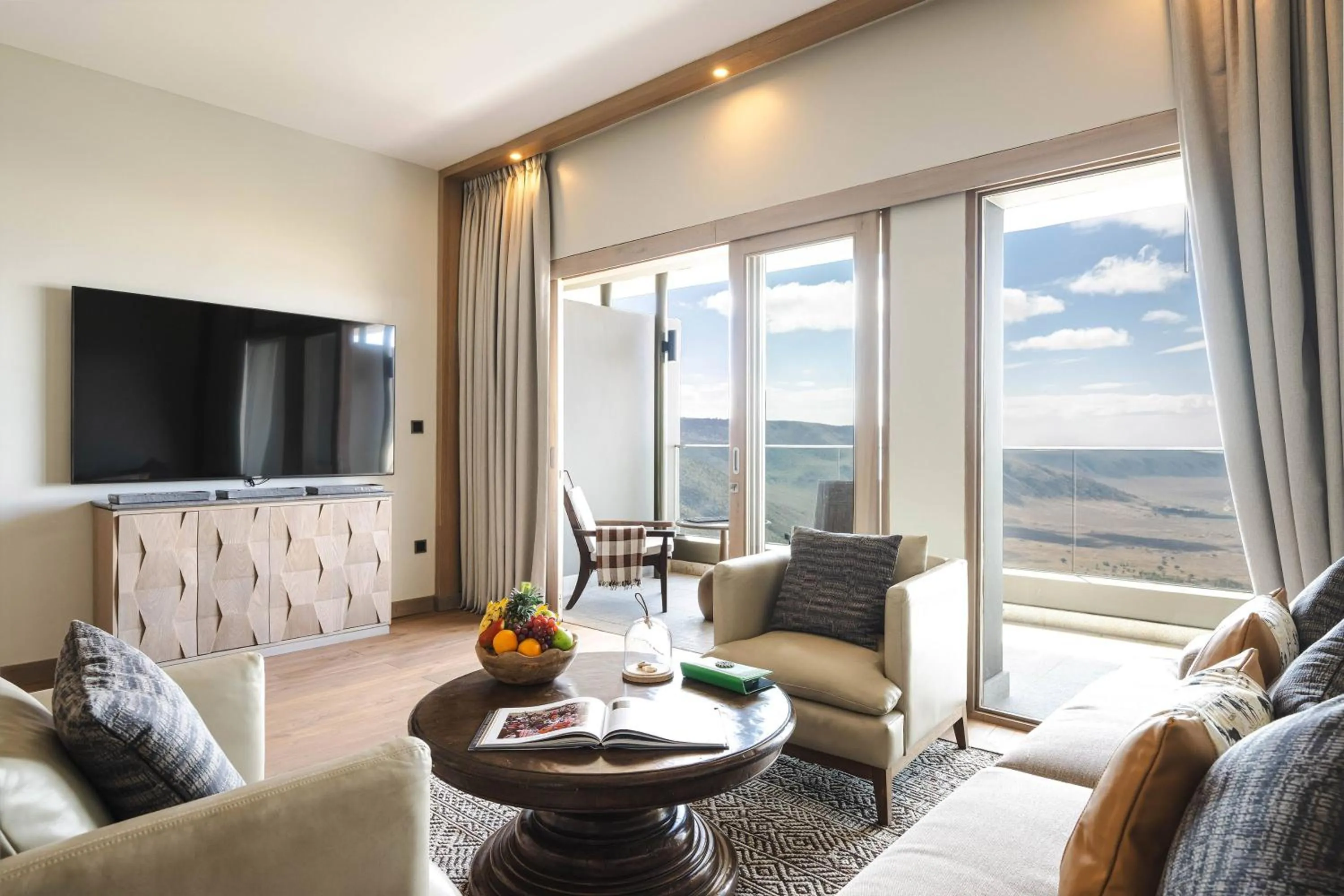 Property building in Ngorongoro Lodge Meliá Collection