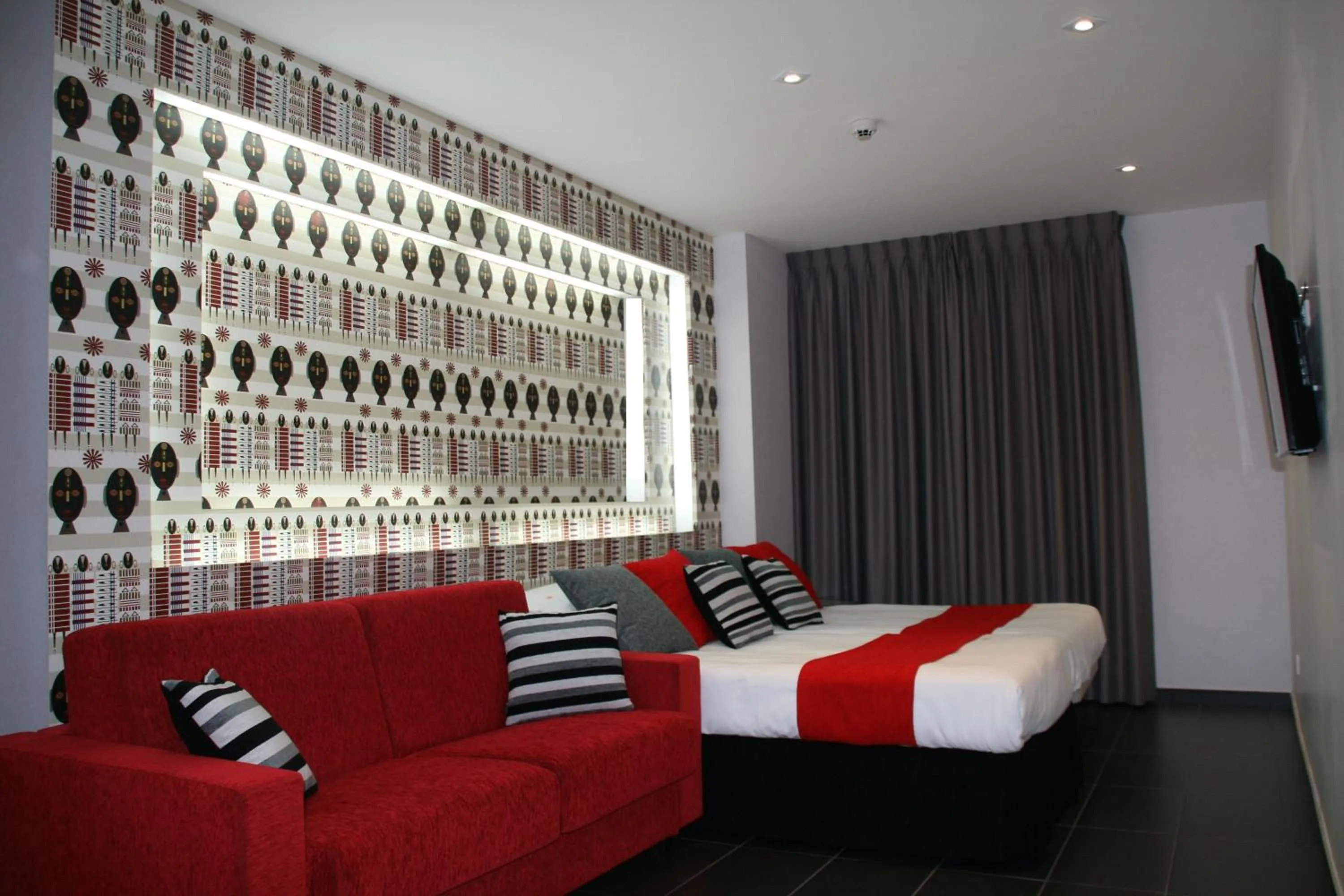 Photo of the whole room, Bed in Hotel Indiana