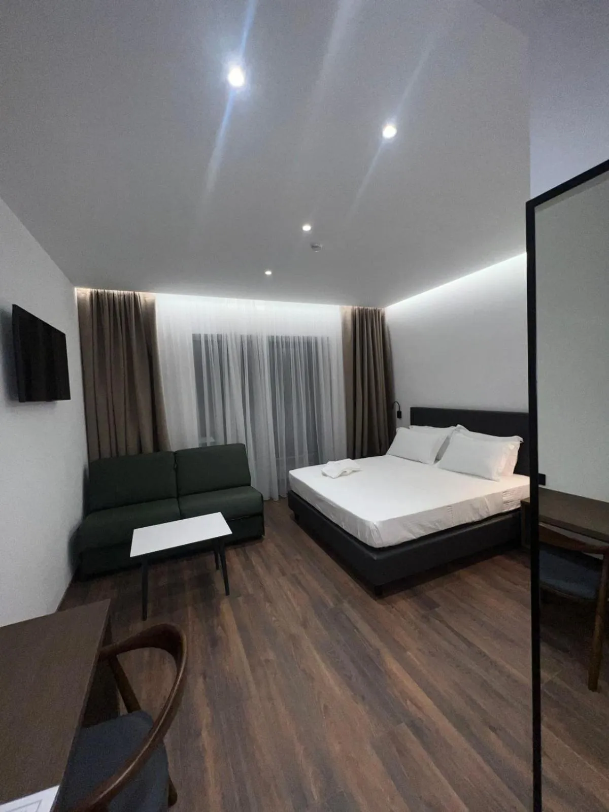 Bed in Black Diamond Hotel Dhermi