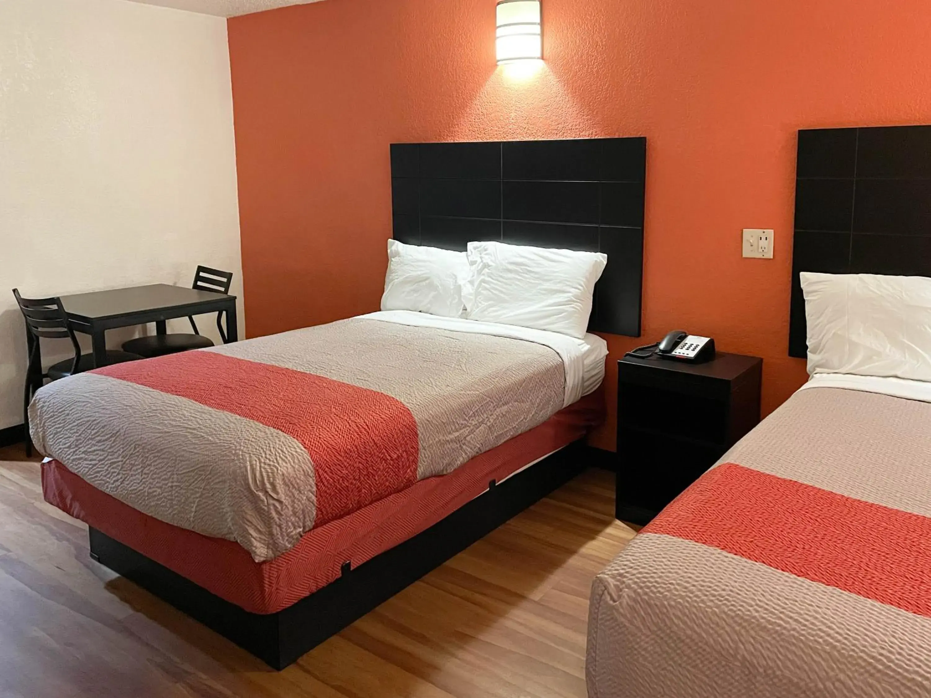 Bedroom, Bed in Studio 6 Houston TX Brookhollow Bedroom, Bed in Studio 6 Houston TX Brookhollow