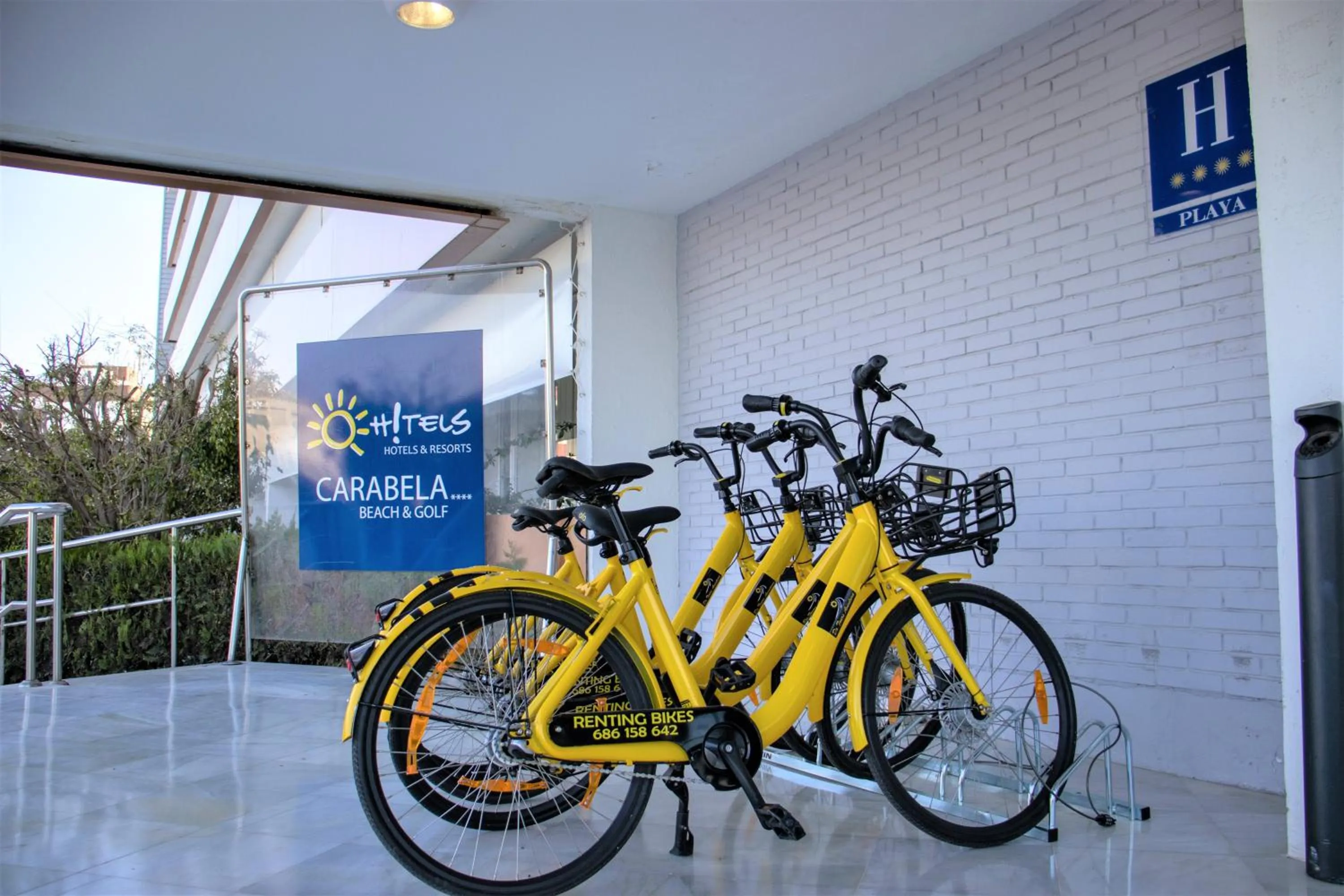 Cycling in Ohtels Carabela