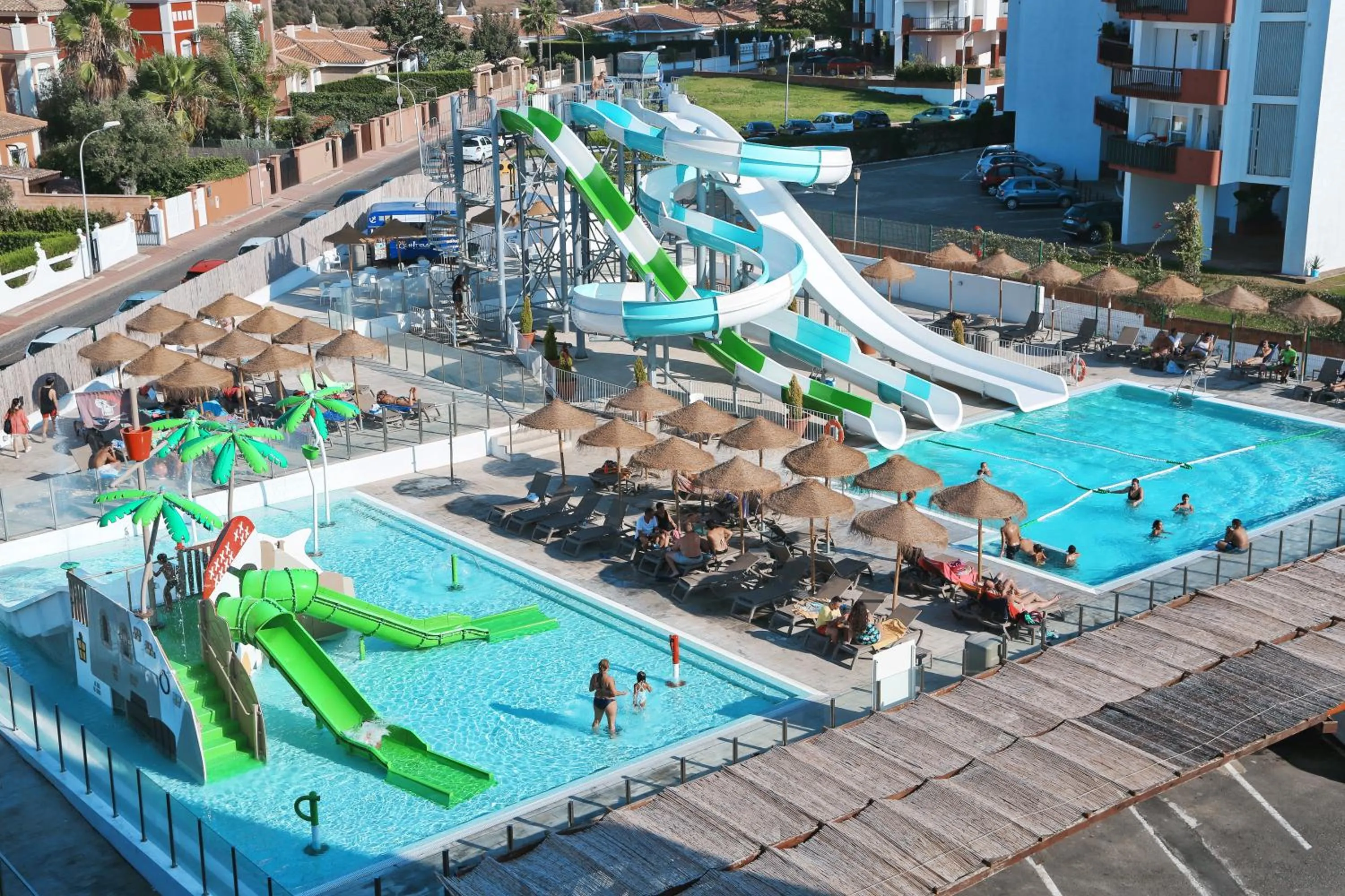 Aqua park in Ohtels Carabela