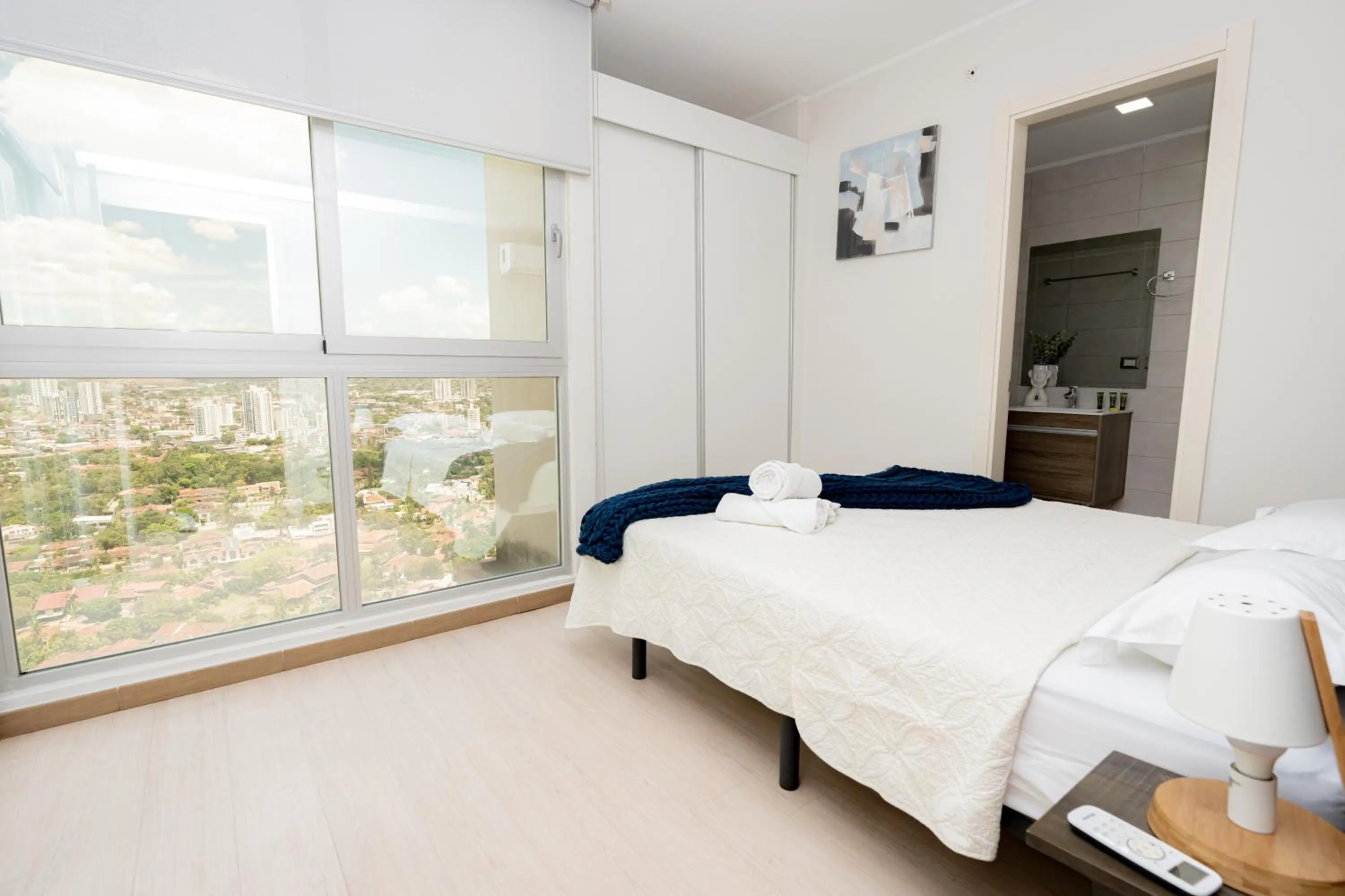 Bedroom, Bed in Boutique Apartments Panamá Coco del Mar