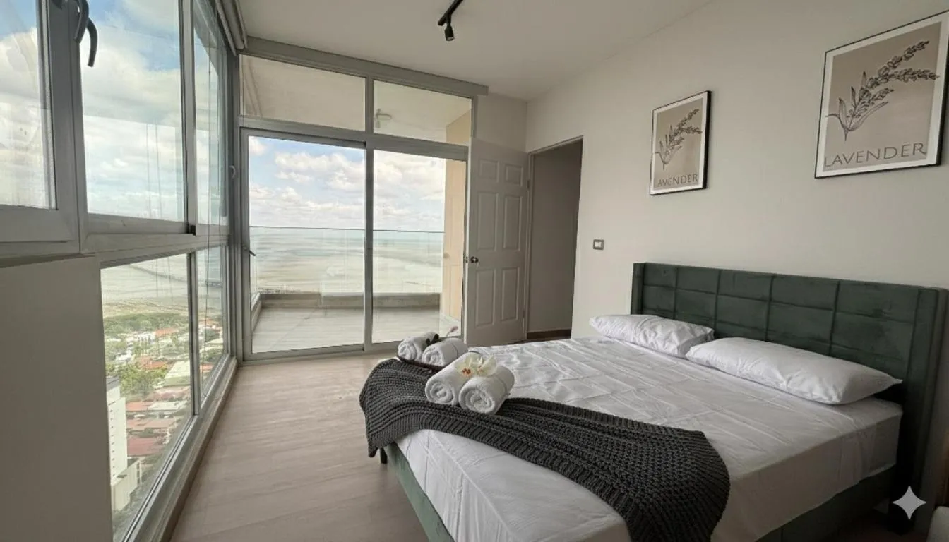 Bedroom, Bed in Boutique Apartments Panamá Coco del Mar