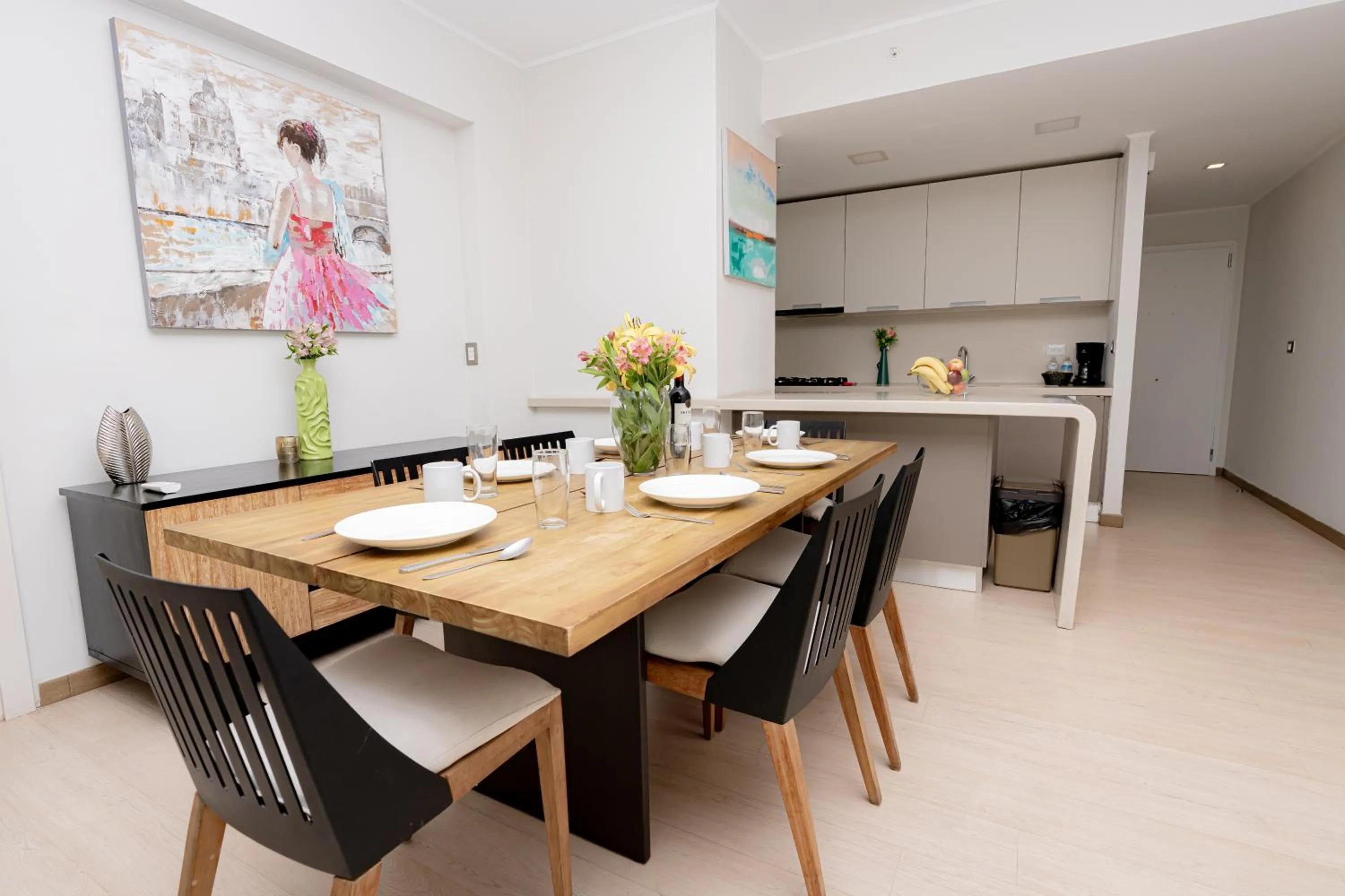 Dining area in Boutique Apartments Panamá Coco del Mar