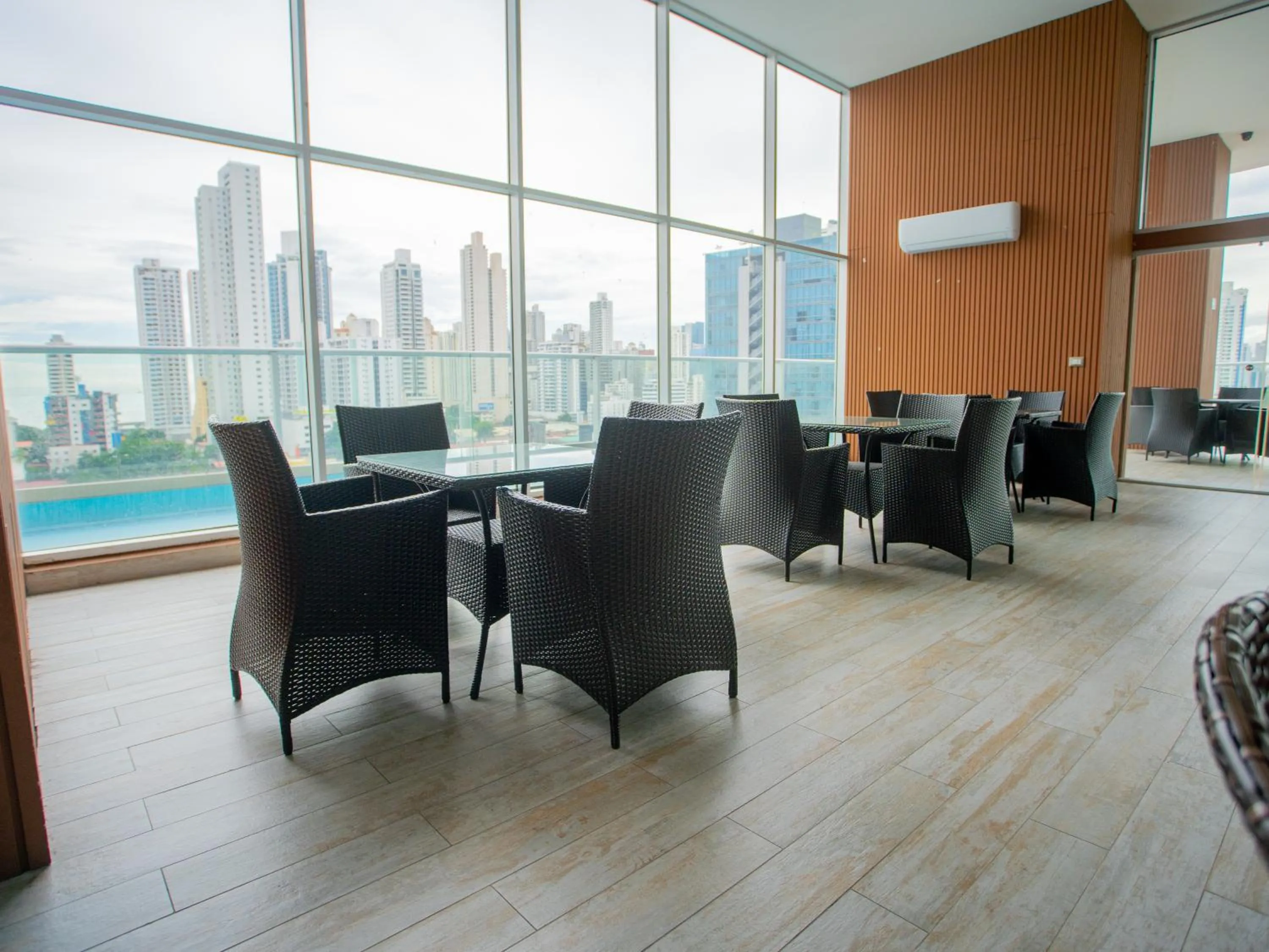 Seating area in Boutique Apartments Panamá Coco del Mar