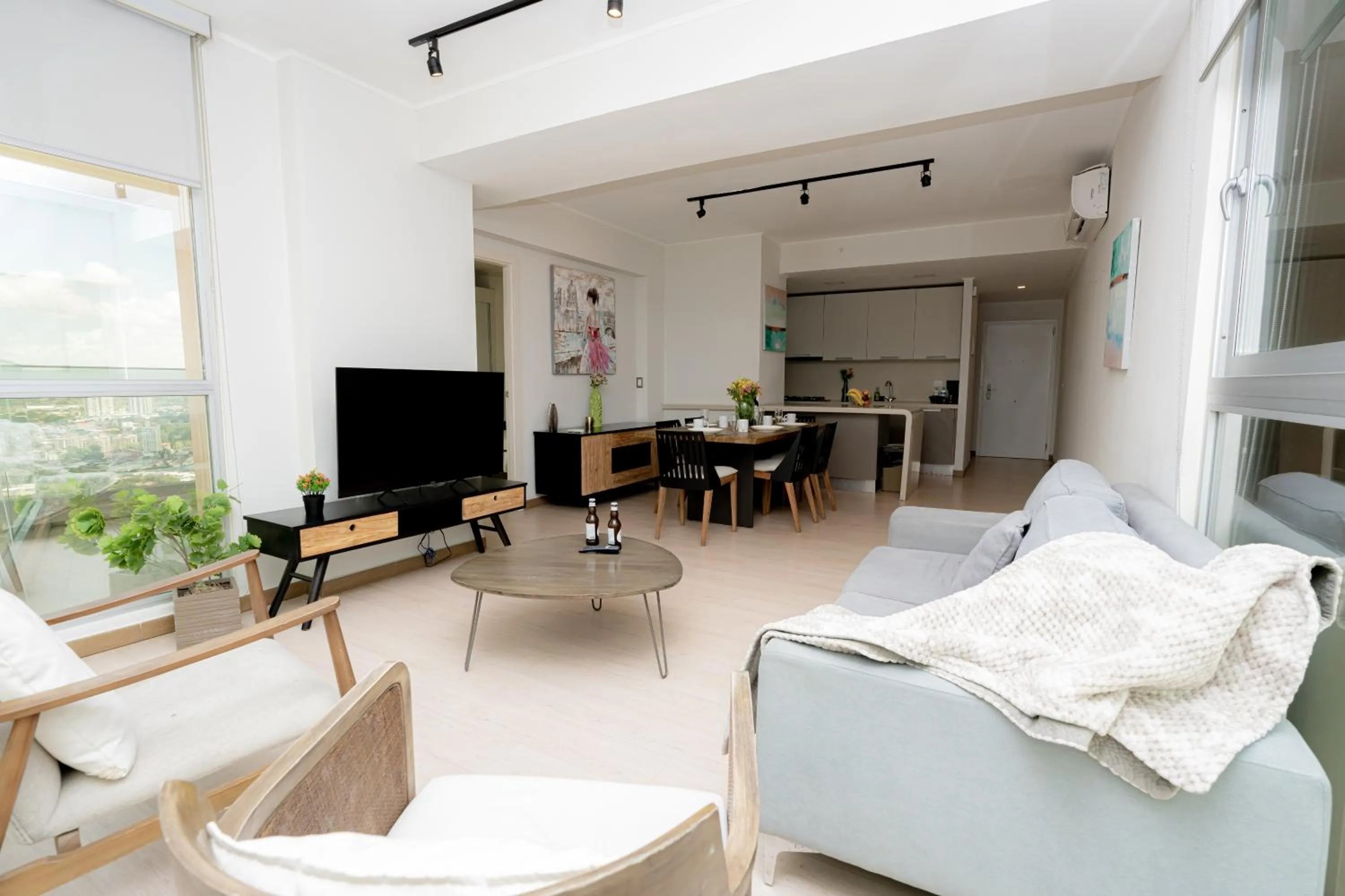 Living room in Boutique Apartments Panamá Coco del Mar