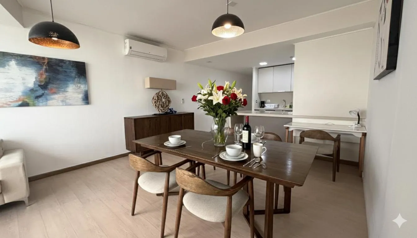 Dining area in Boutique Apartments Panamá Coco del Mar