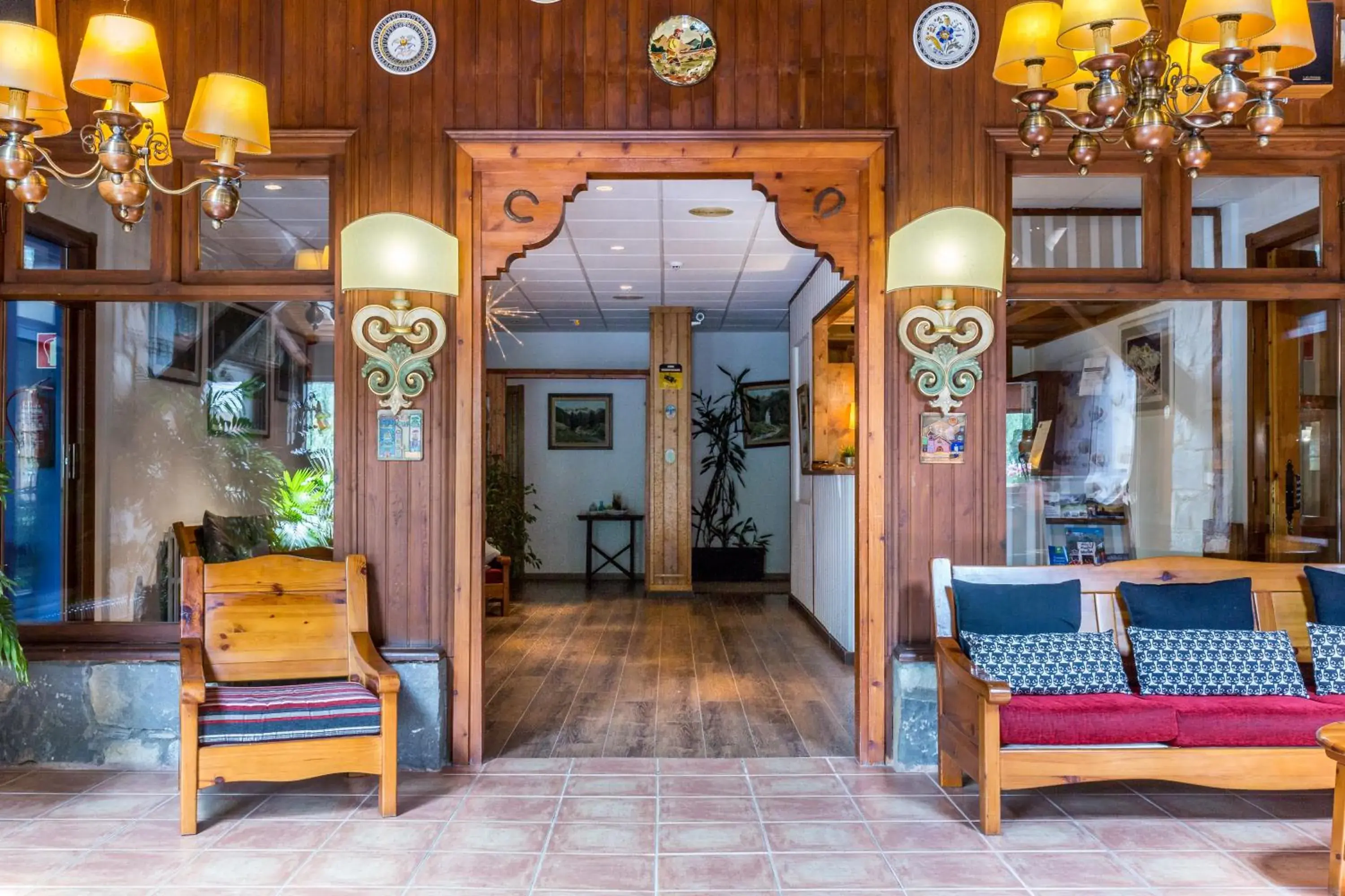 Lobby or reception in San Anton Benasque Lobby or reception in San Anton Benasque